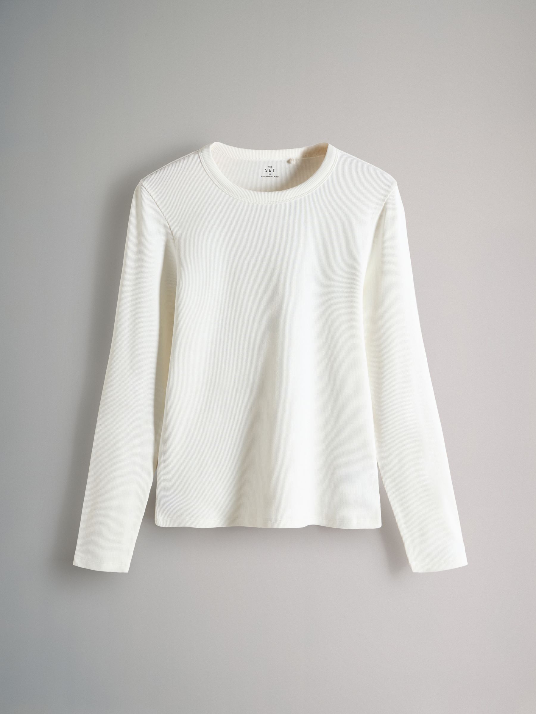 3 Pack Ribbed Long Sleeve T-Shirts - Image 4 of 6