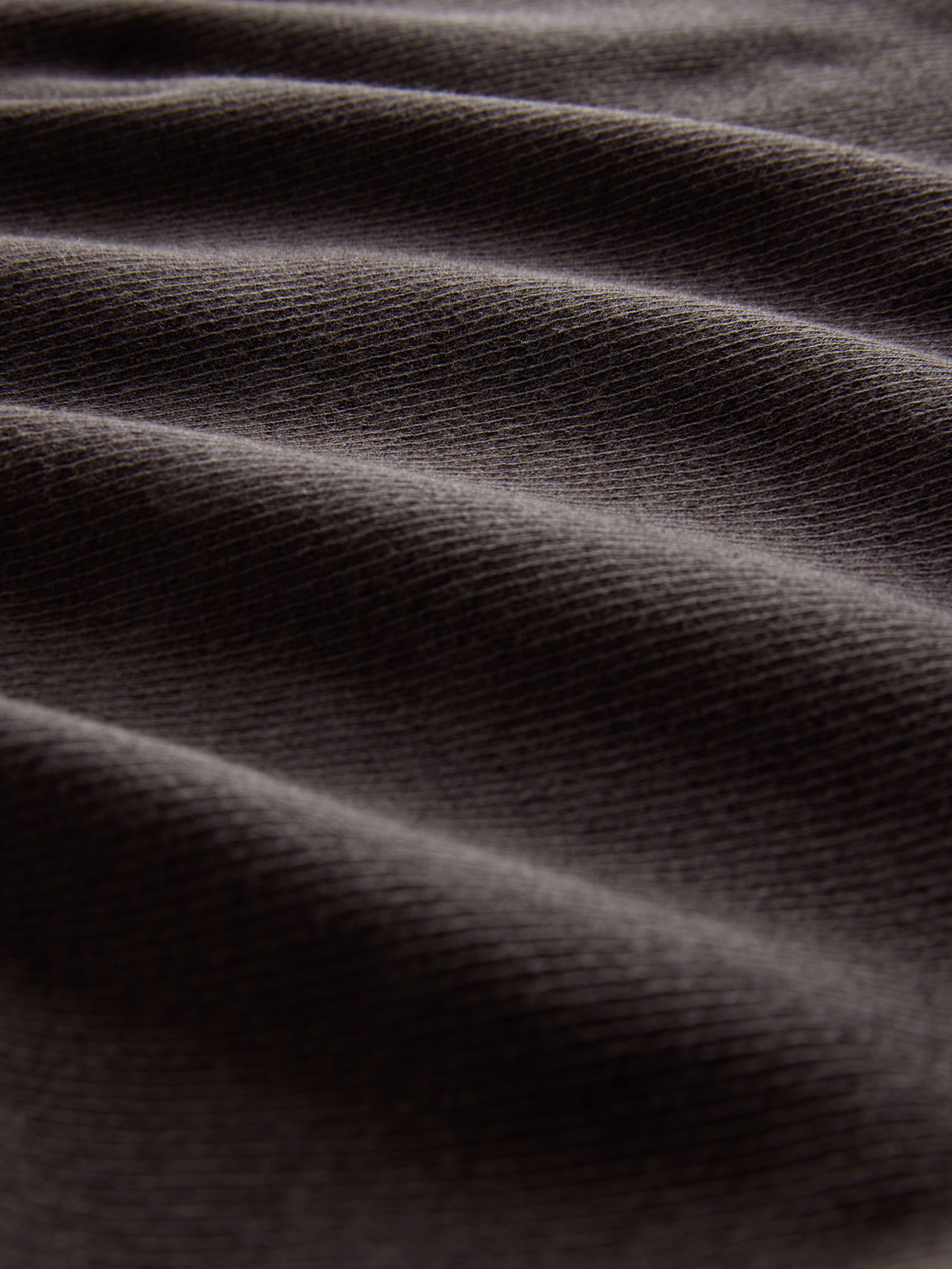 Black/Chocolate/Cream - 3 Pack Long Sleeve Ribbed T-Shirts - Image 6 of 6