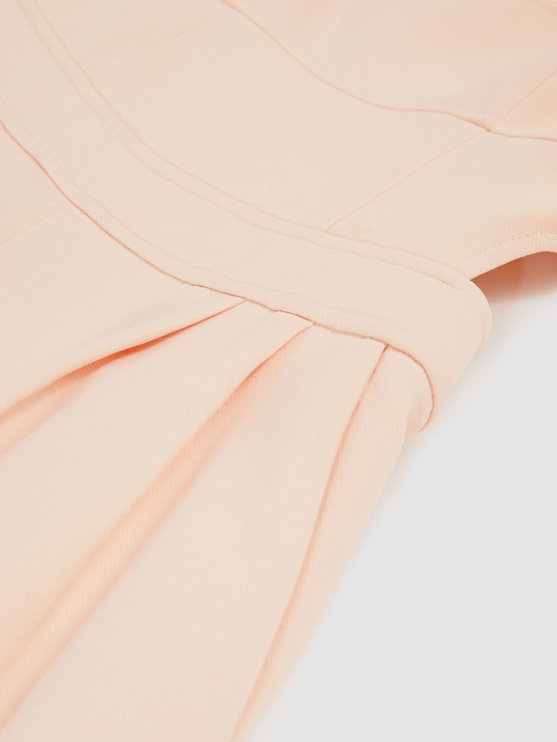 Wide-Leg Cut-Out Jumpsuit in Pale Pink - Image 6 of 6