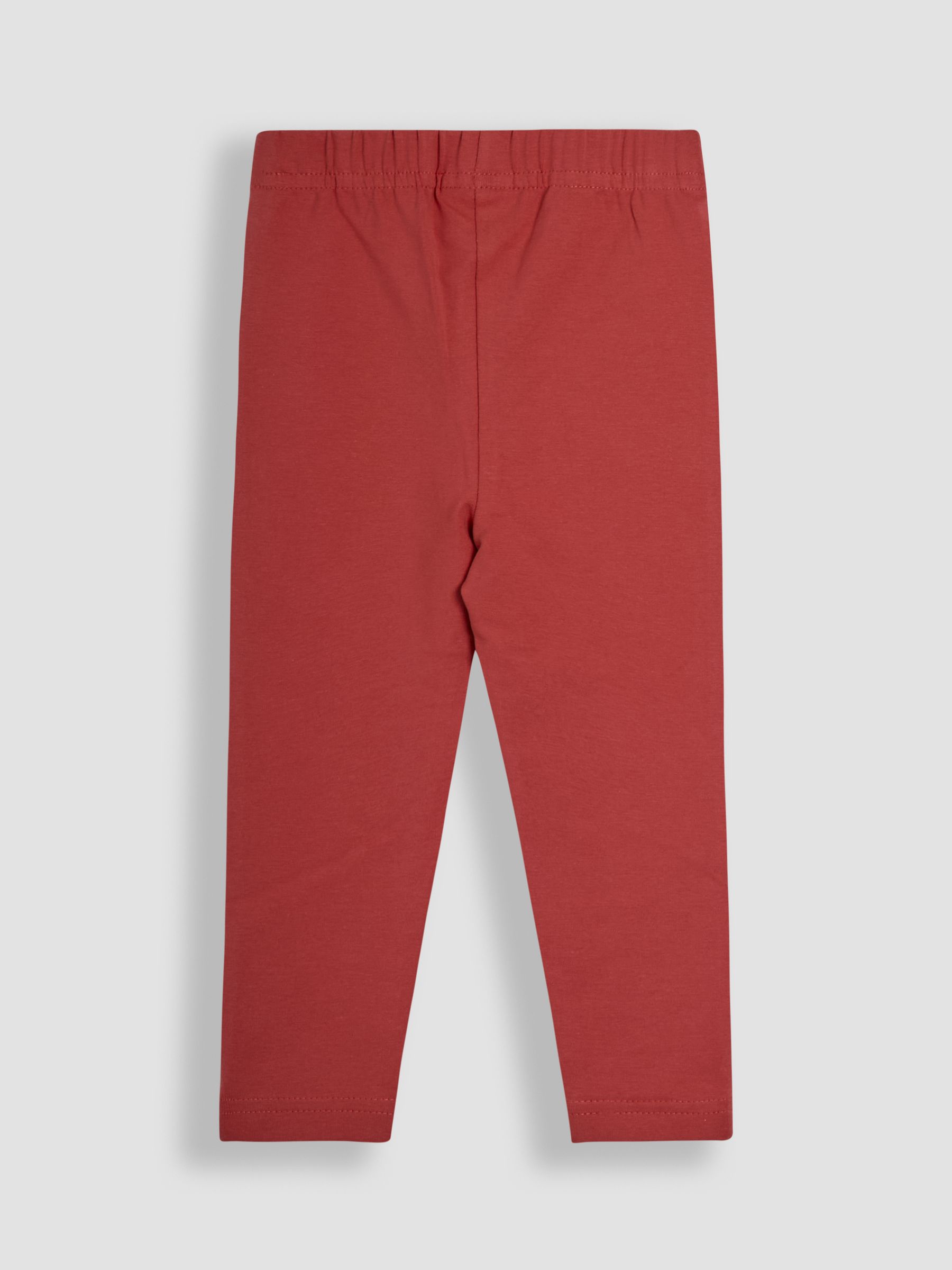 Rust Orange 2-Pack Ditsy Floral Leggings - Image 7 of 7