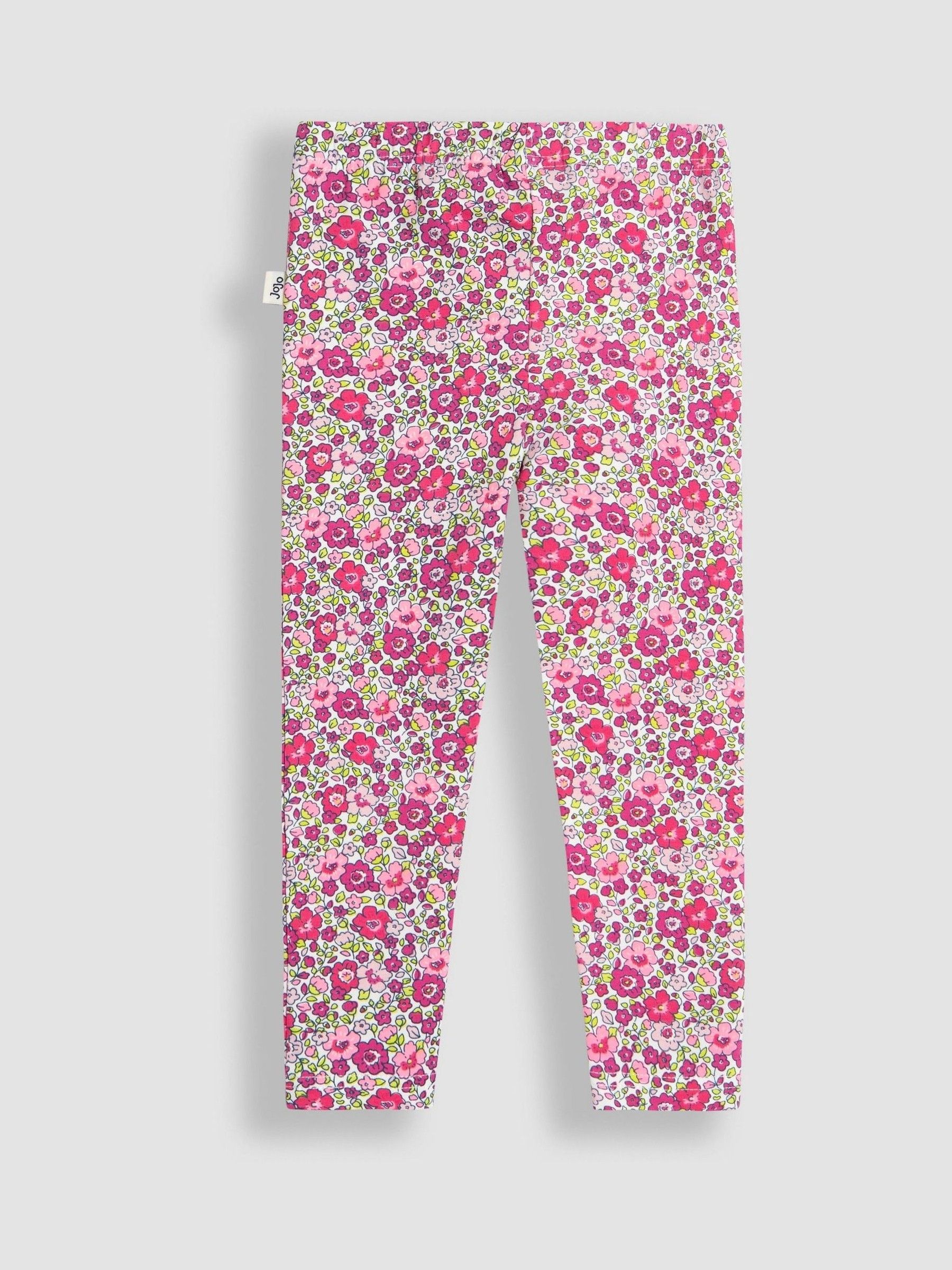 Pink 2-Pack Ditsy Floral Leggings - Image 6 of 7