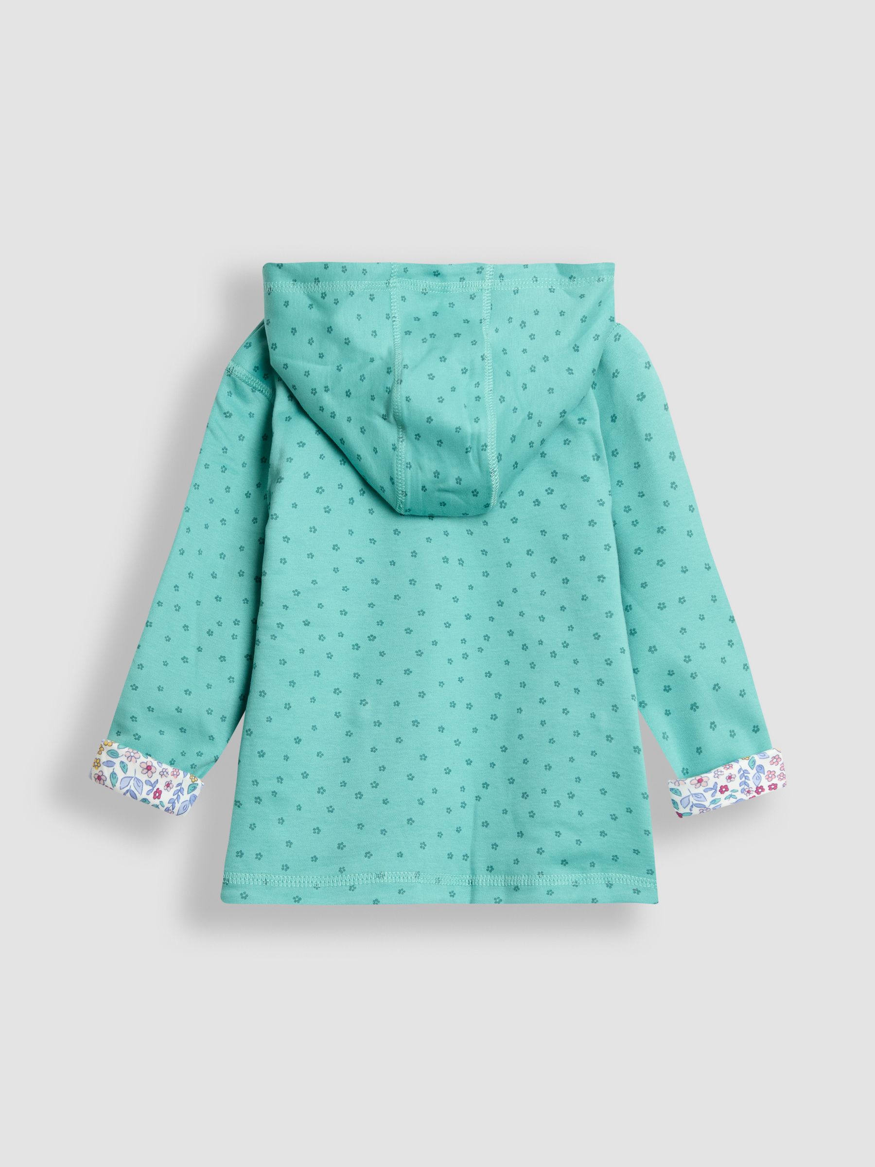 Blue Appliqué Reversible Hoodie - Image 3 of 8