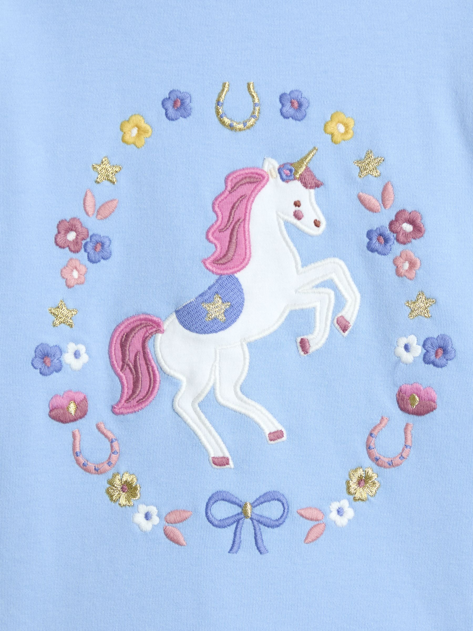 Blue Light Appliqué Reversible Hoodie - Image 9 of 9