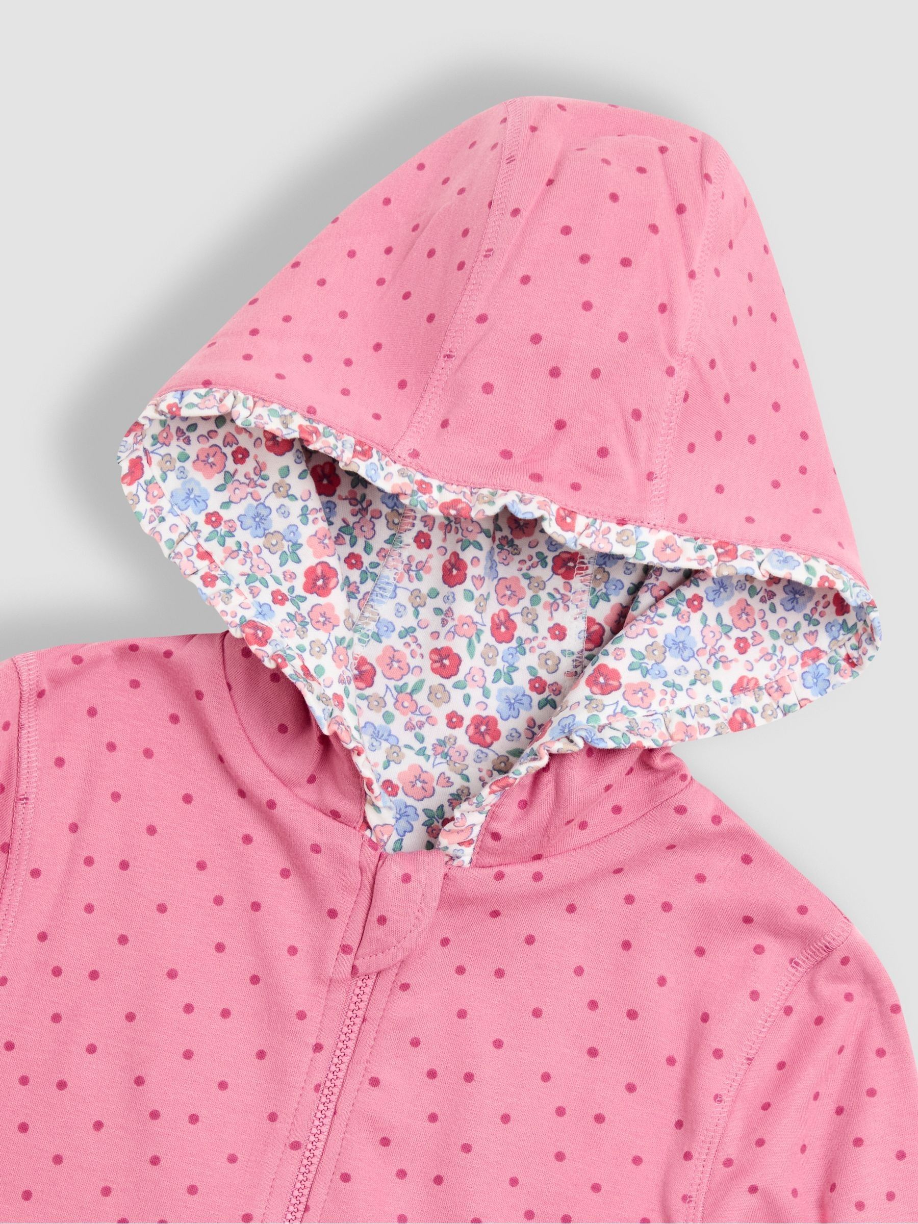 Pink Appliqué Reversible Hoodie - Image 6 of 7