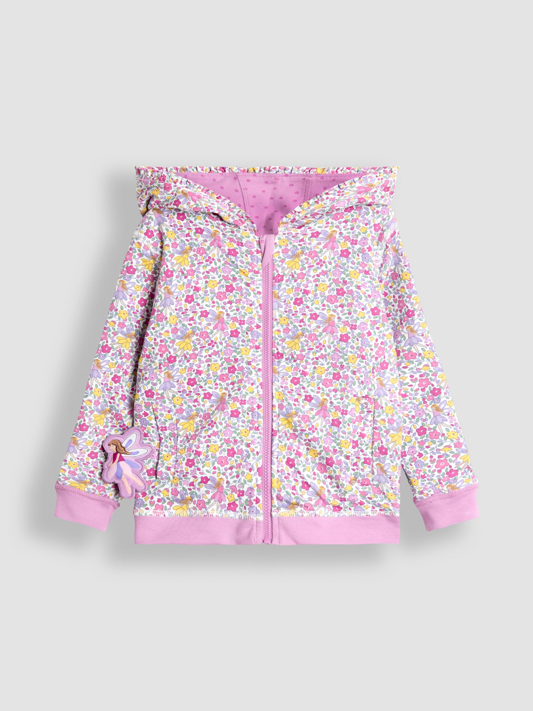 Purple Appliqué Reversible Hoodie - Image 4 of 9