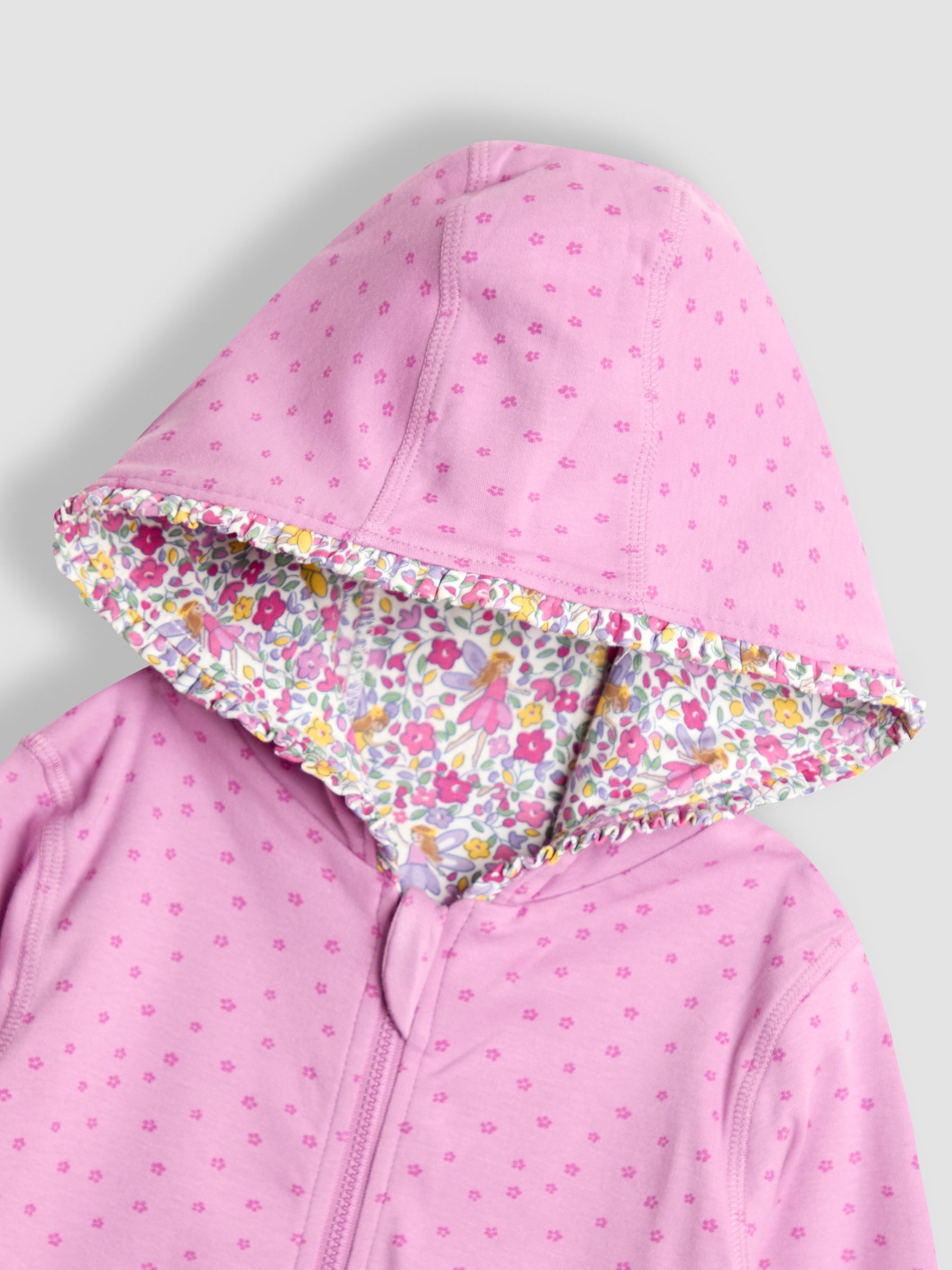 Purple Appliqué Reversible Hoodie - Image 6 of 9