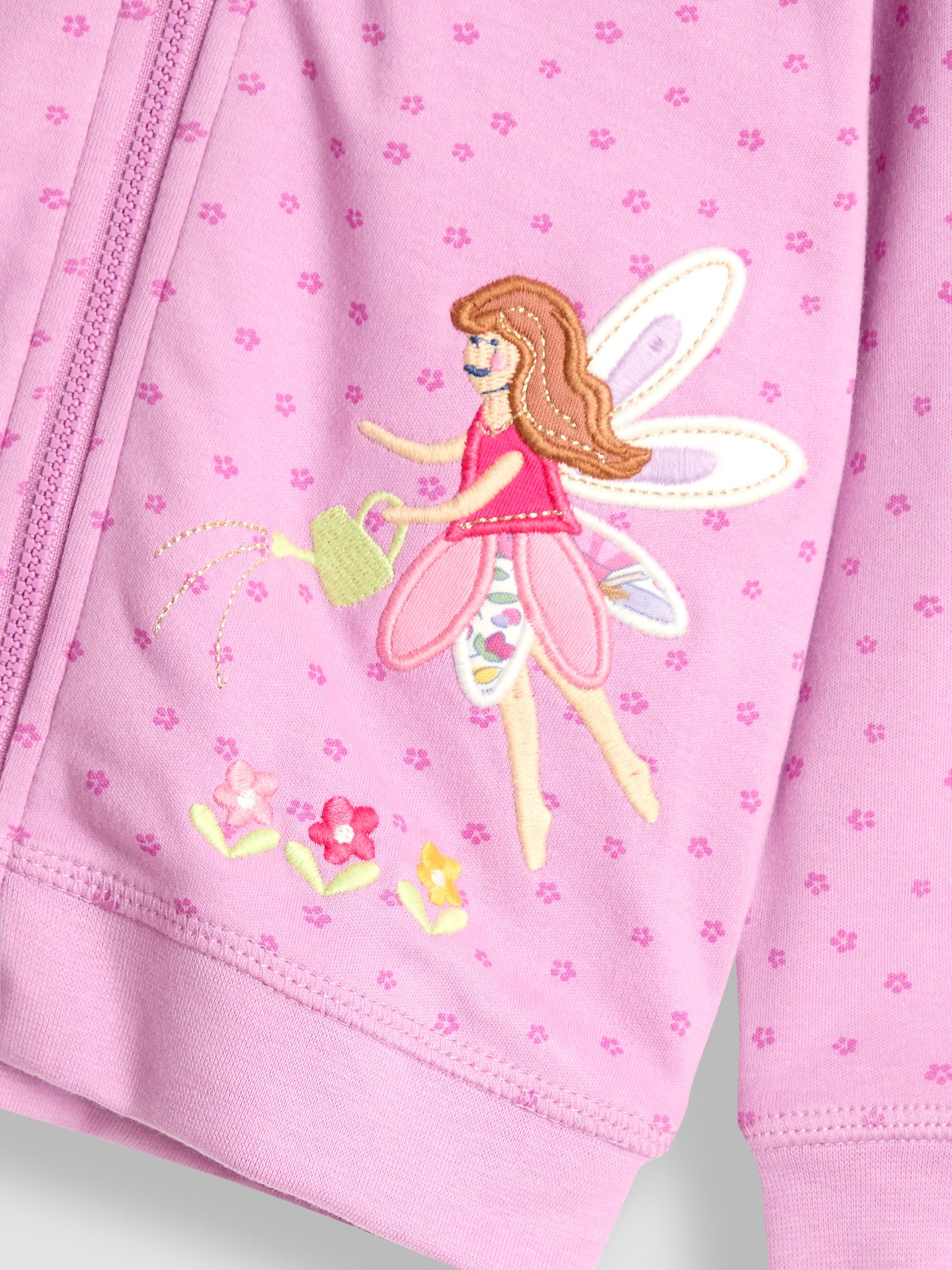 Purple Appliqué Reversible Hoodie - Image 8 of 9
