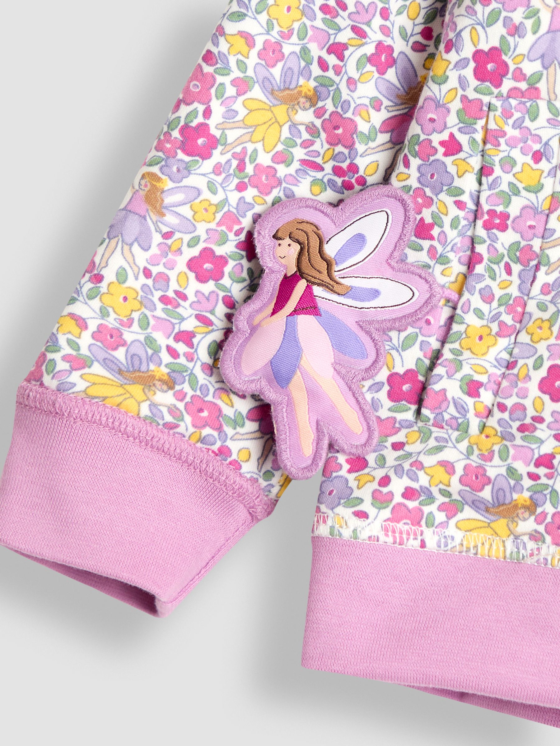 Purple Appliqué Reversible Hoodie - Image 9 of 9