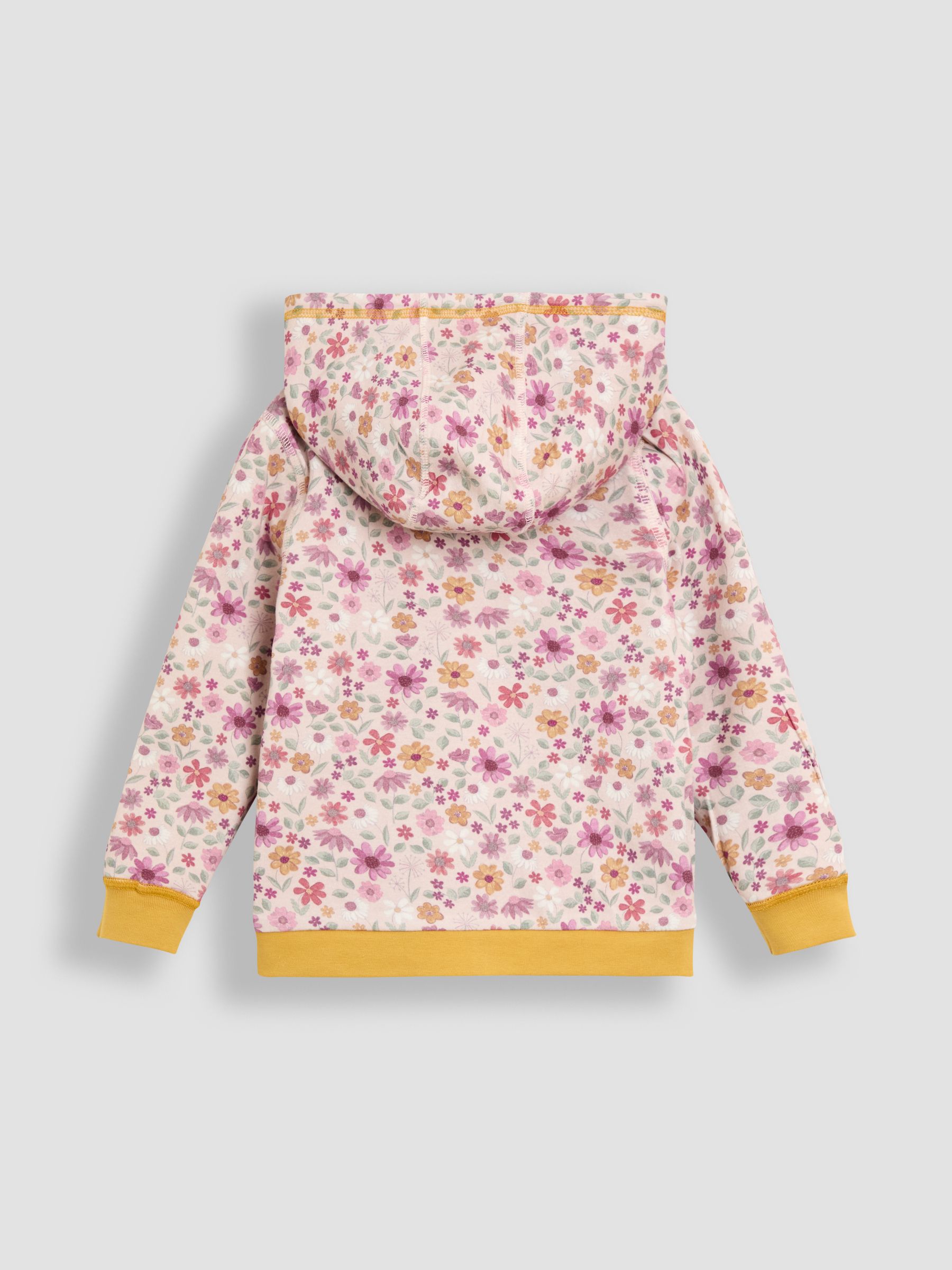 Yellow Appliqué Reversible Hoodie - Image 4 of 7
