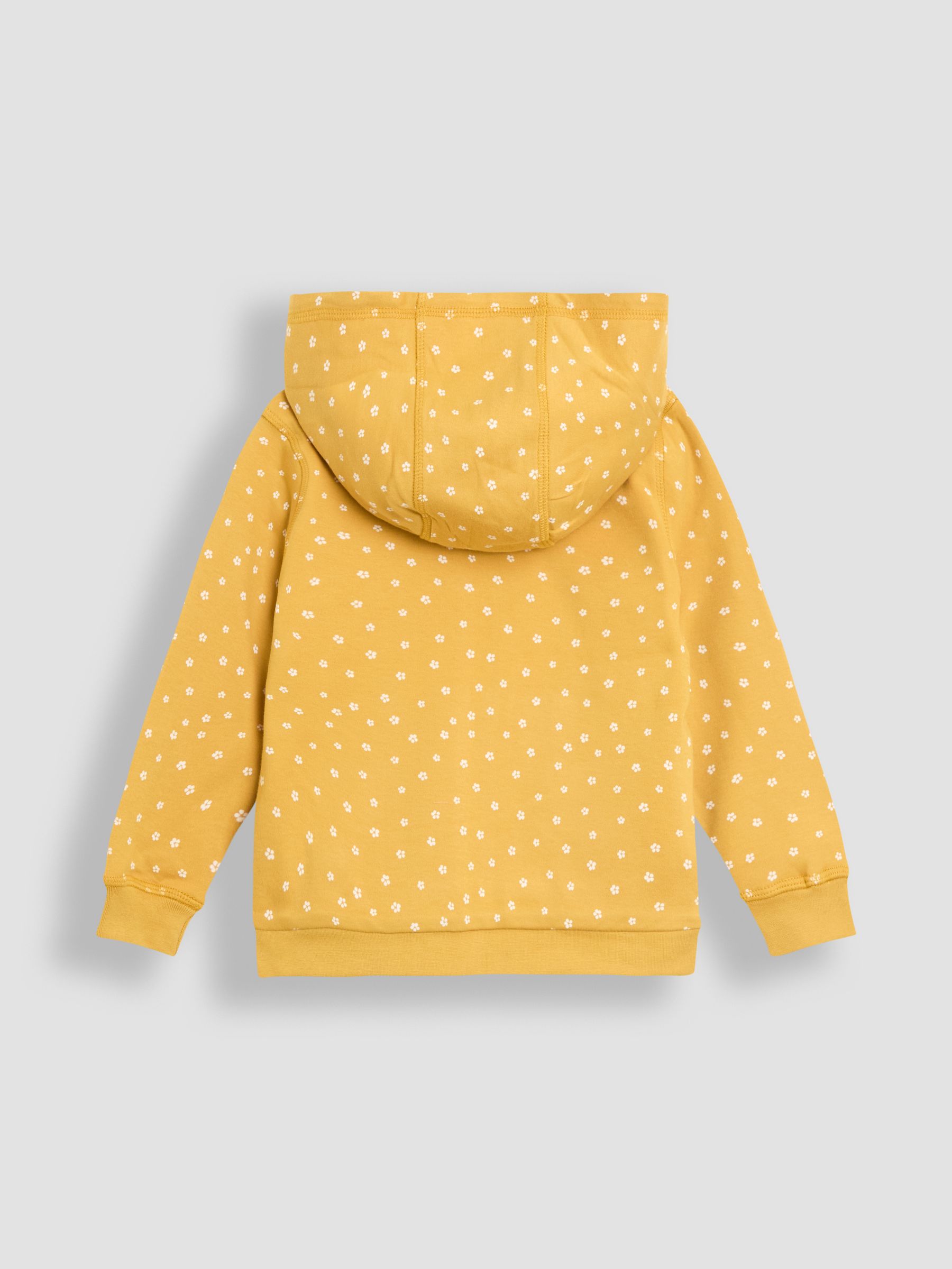 Yellow Appliqué Reversible Hoodie - Image 5 of 7