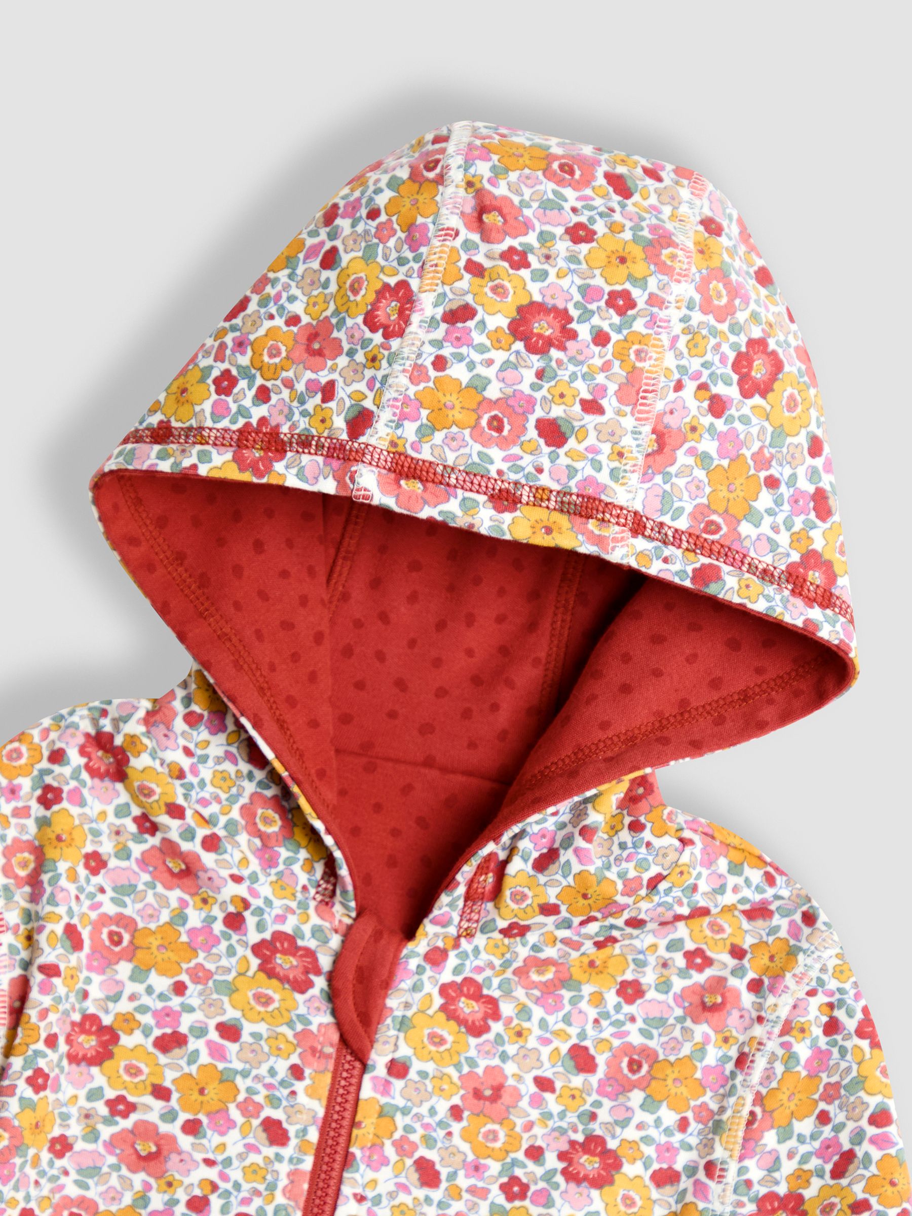 Orange Appliqué Reversible Hoodie - Image 7 of 9