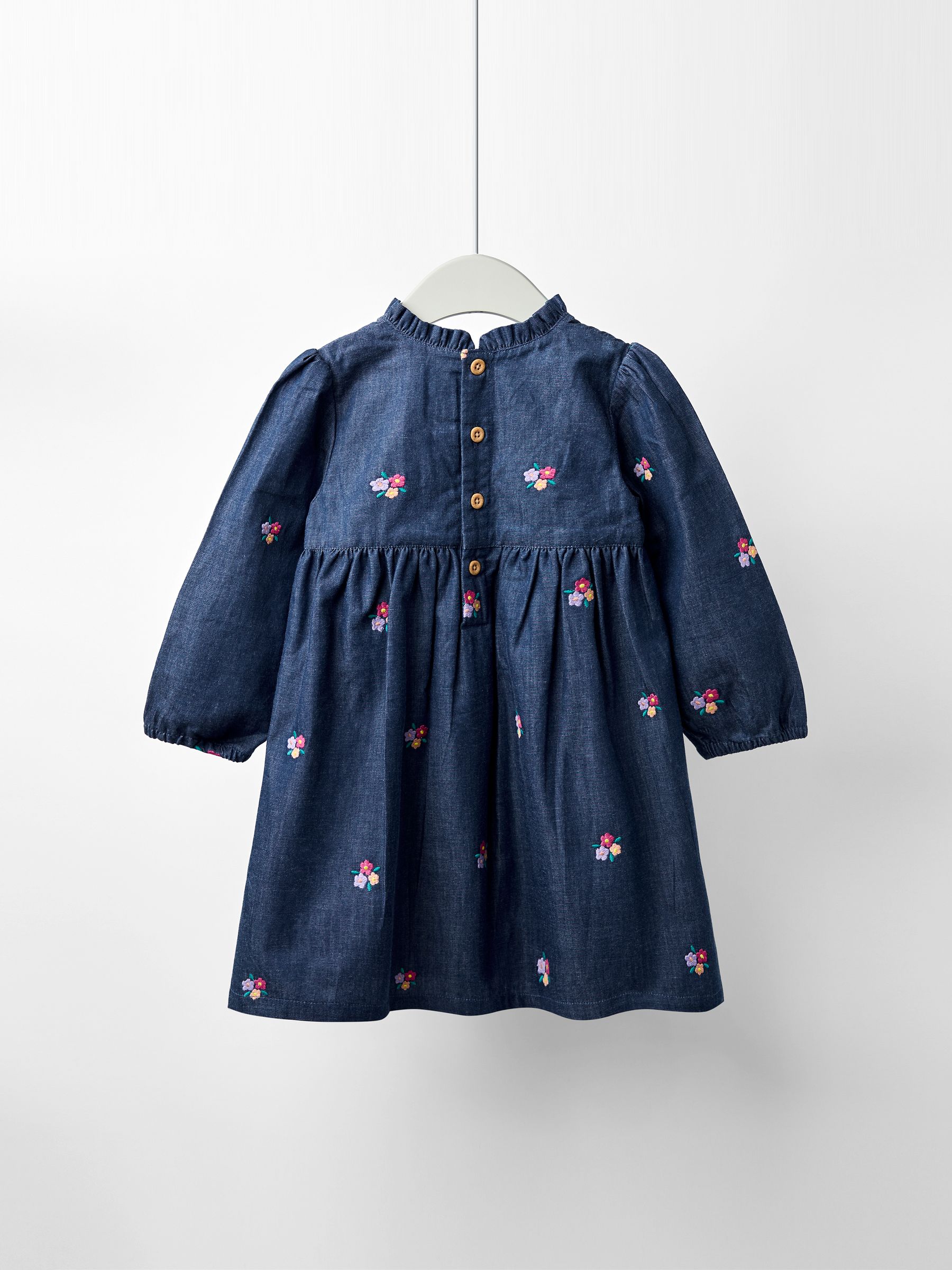 Blue Woven Dress - Image 2 of 4