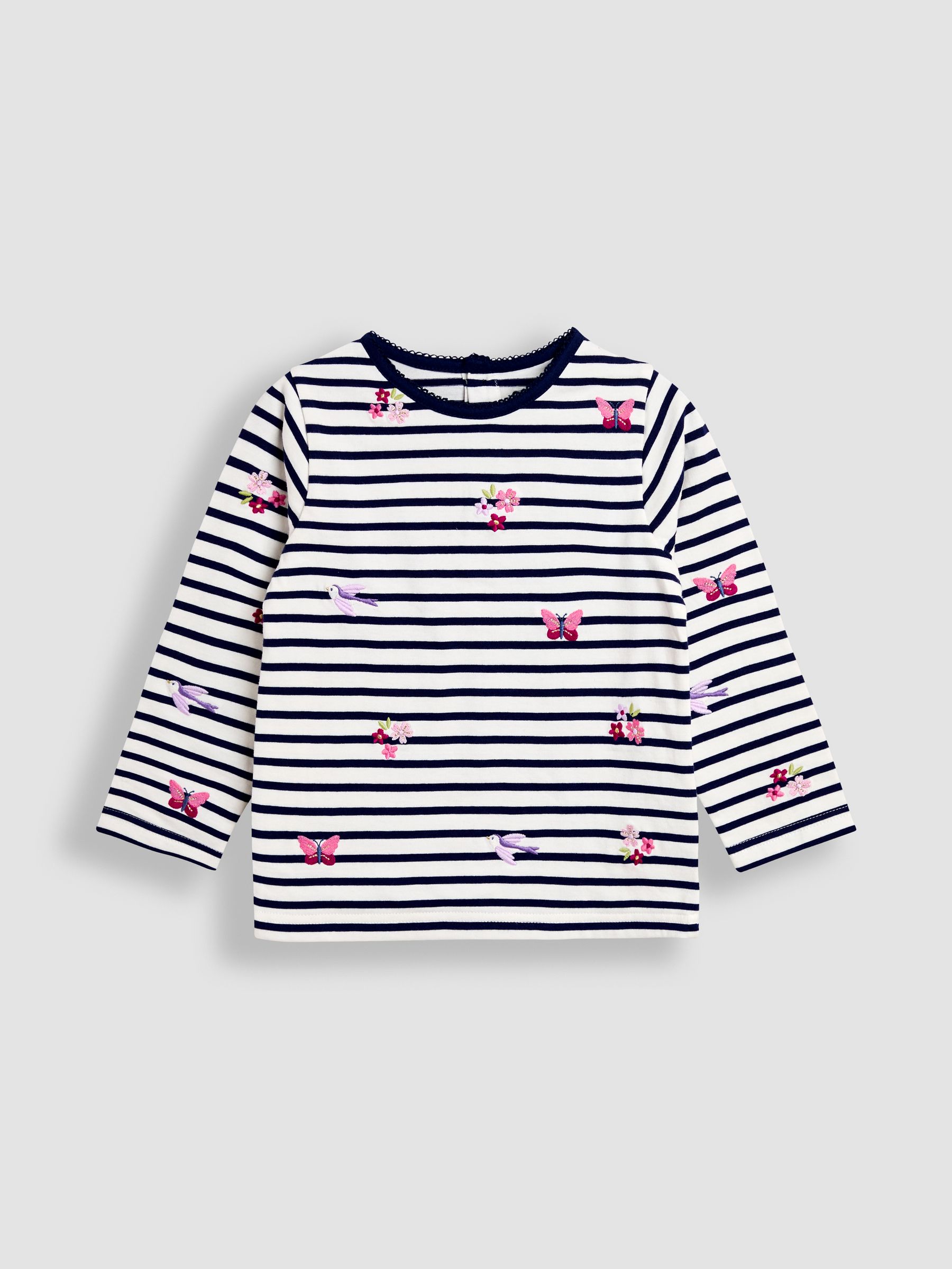 Blue Embroidered Top - Image 1 of 4