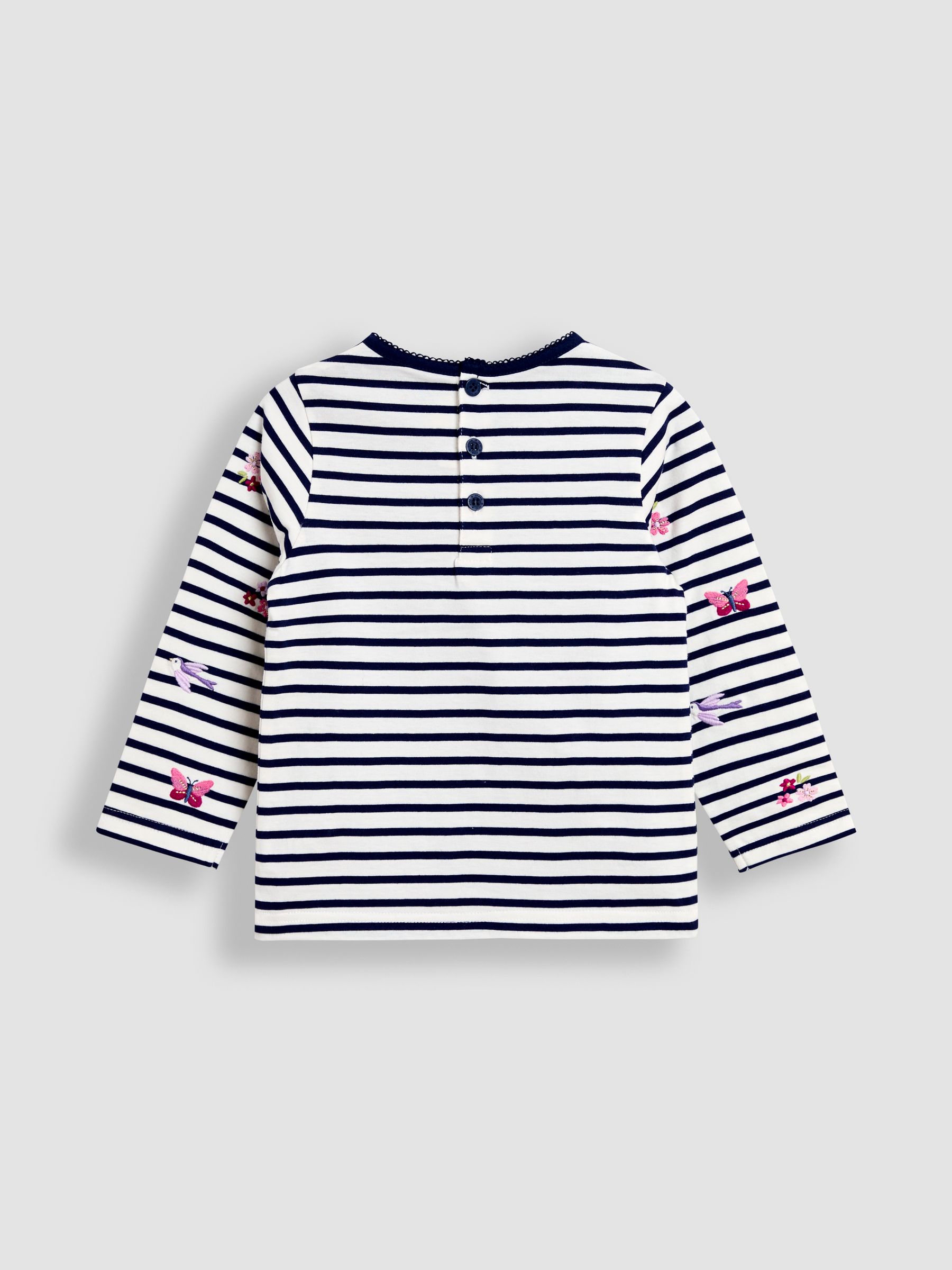 Blue Embroidered Top - Image 2 of 4