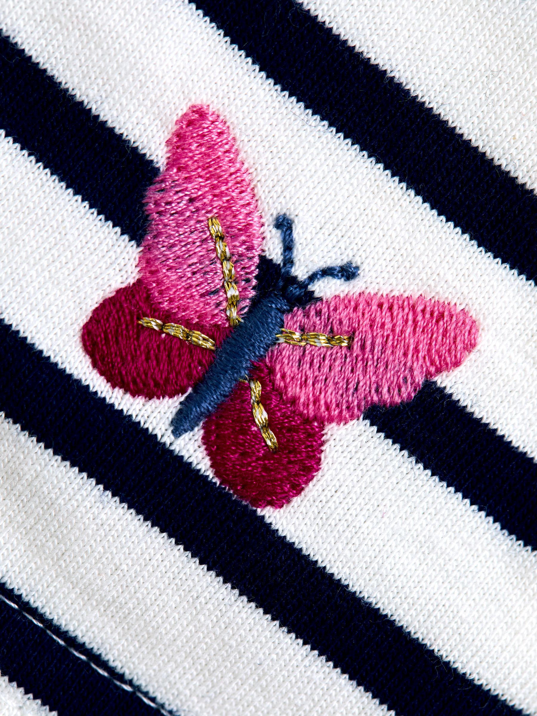 Blue Embroidered Top - Image 3 of 4
