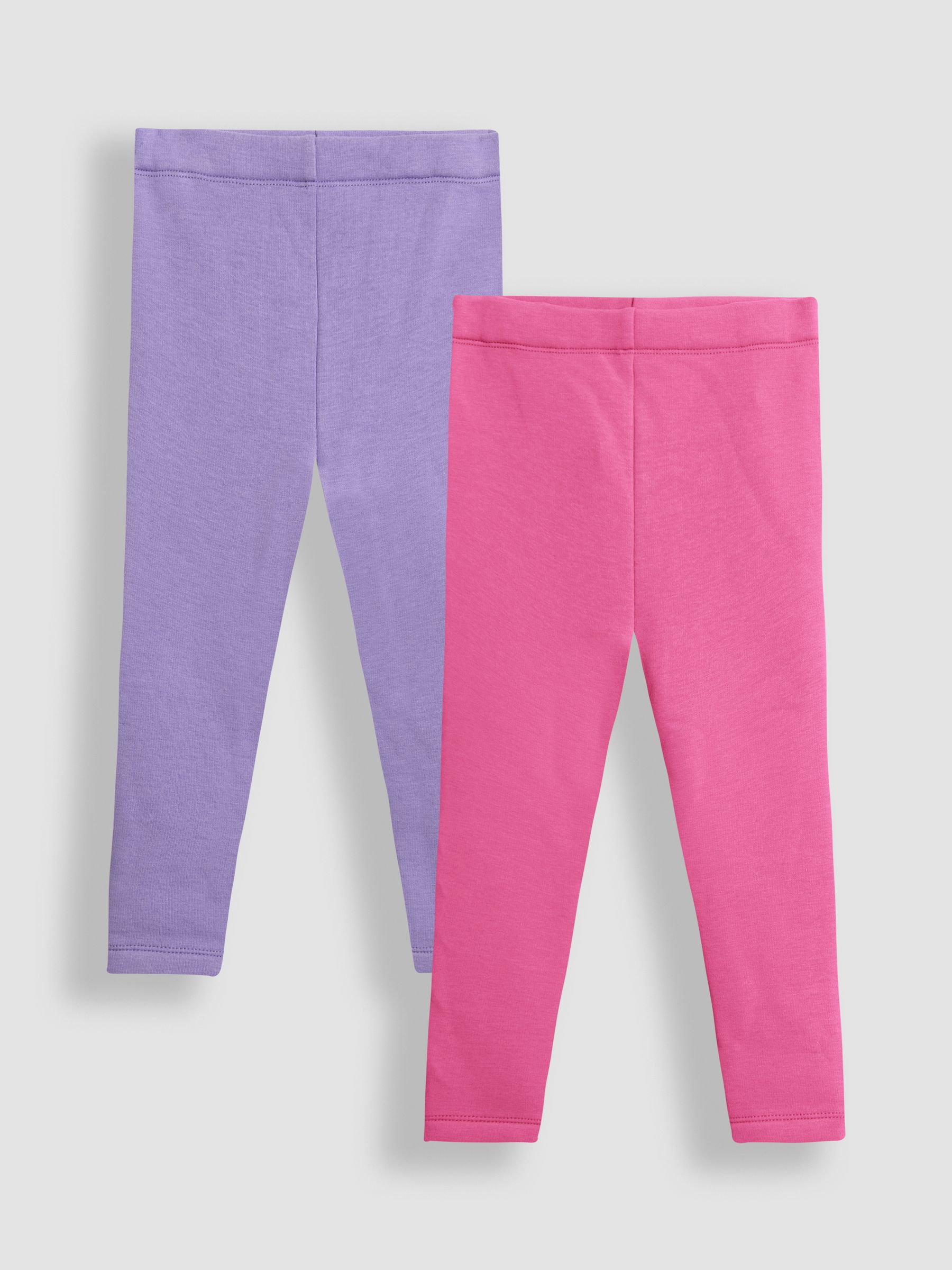 Fuchsia Pink Fleece-Lined Leggings 2 Pack - Image 1 of 7
