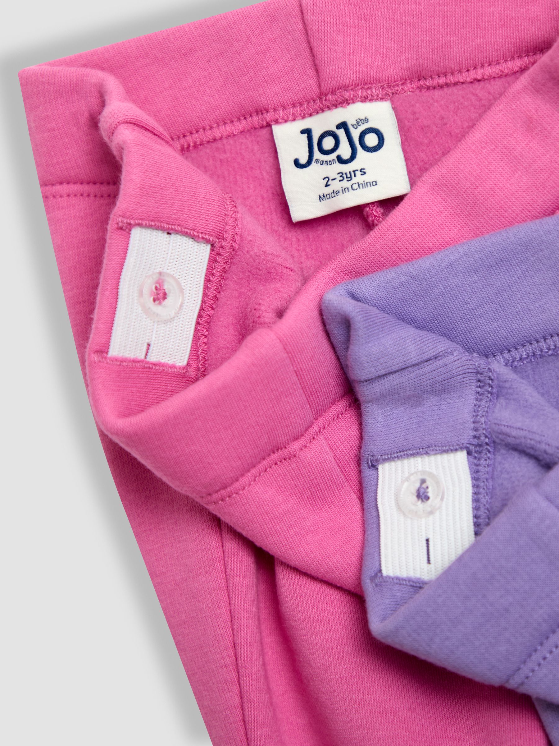 Fuchsia Pink Fleece-Lined Leggings 2 Pack - Image 6 of 7