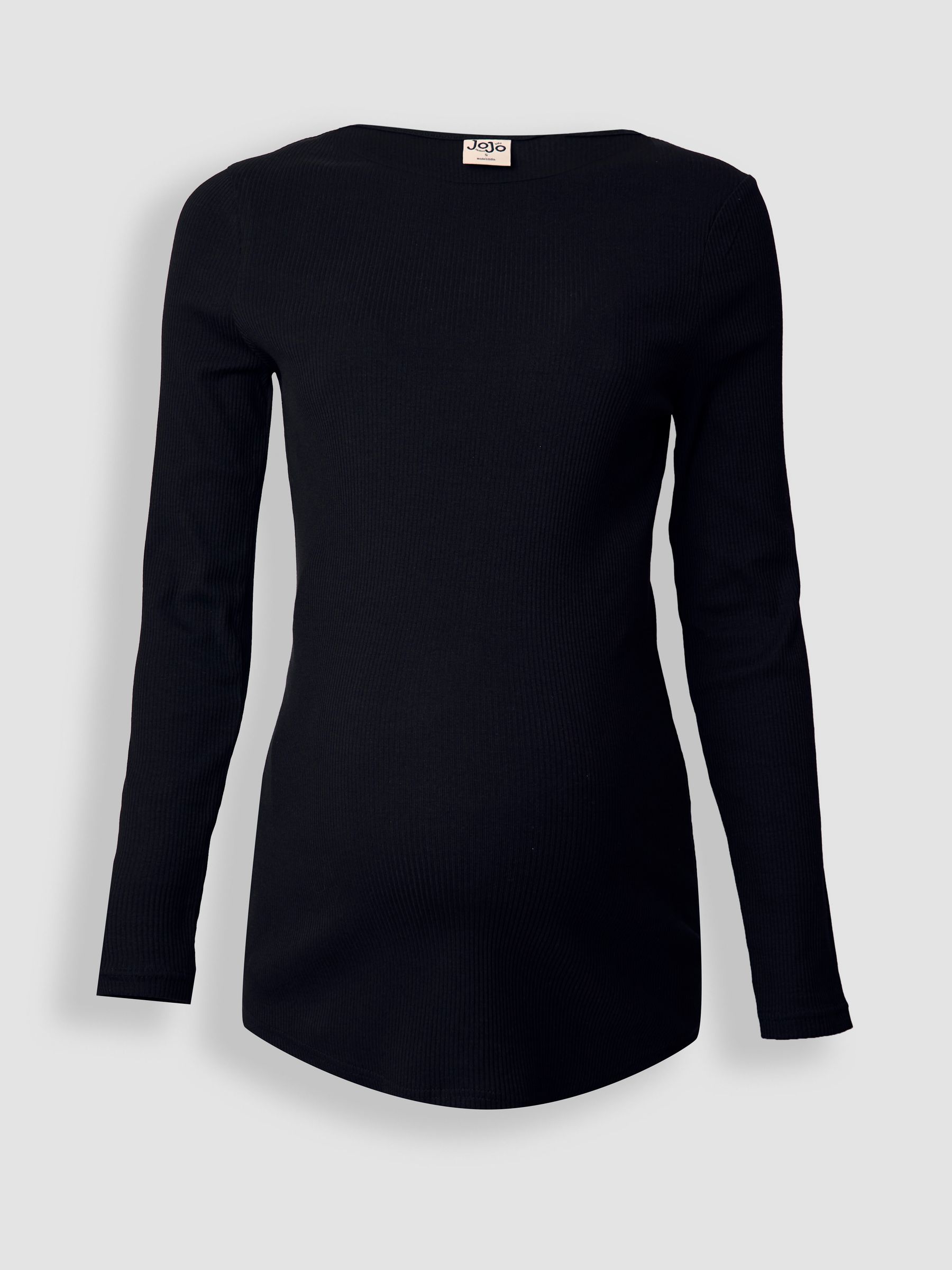 Black 2-Pack Ribbed Maternity & Nursing Top - Image 7 of 7 Black 2-Pack Ribbed Maternity & Nursing Top - Image 7 of 7