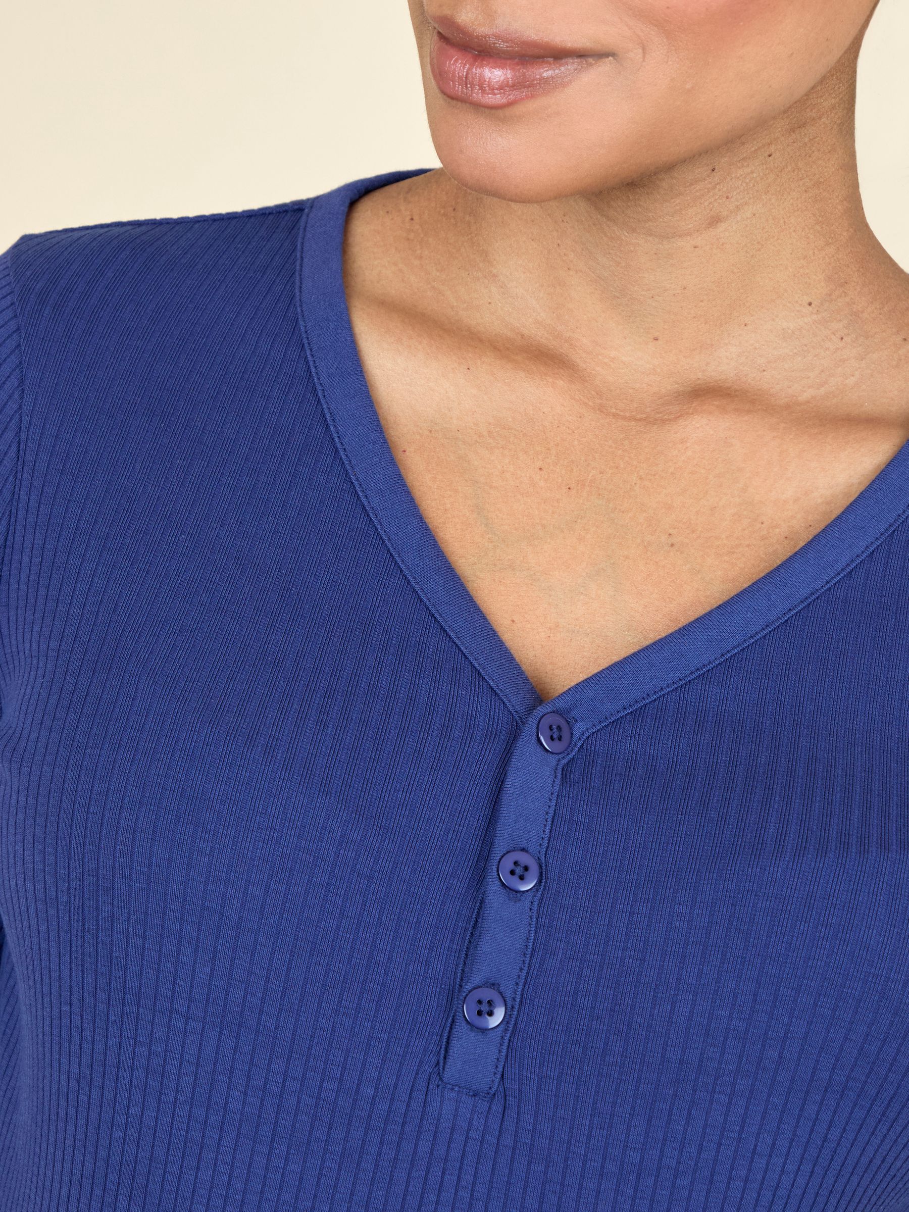 Navy Maternity Check Pyjama Set - Image 5 of 5