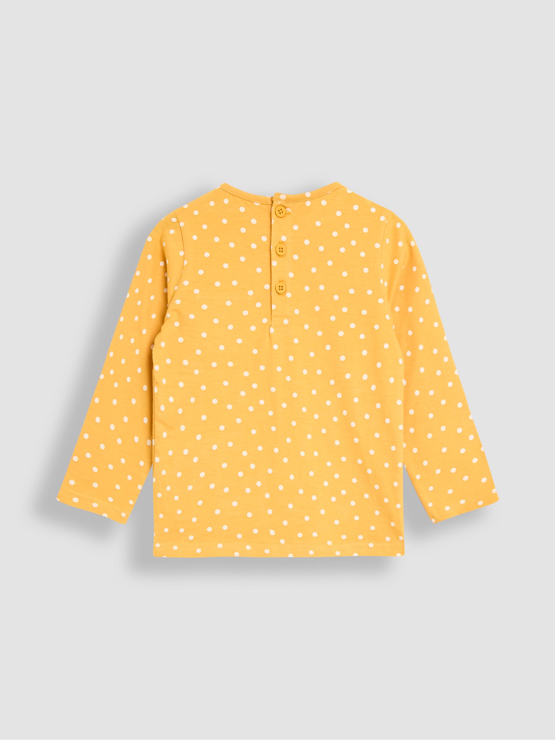 Yellow Appliqué Top - Image 2 of 3