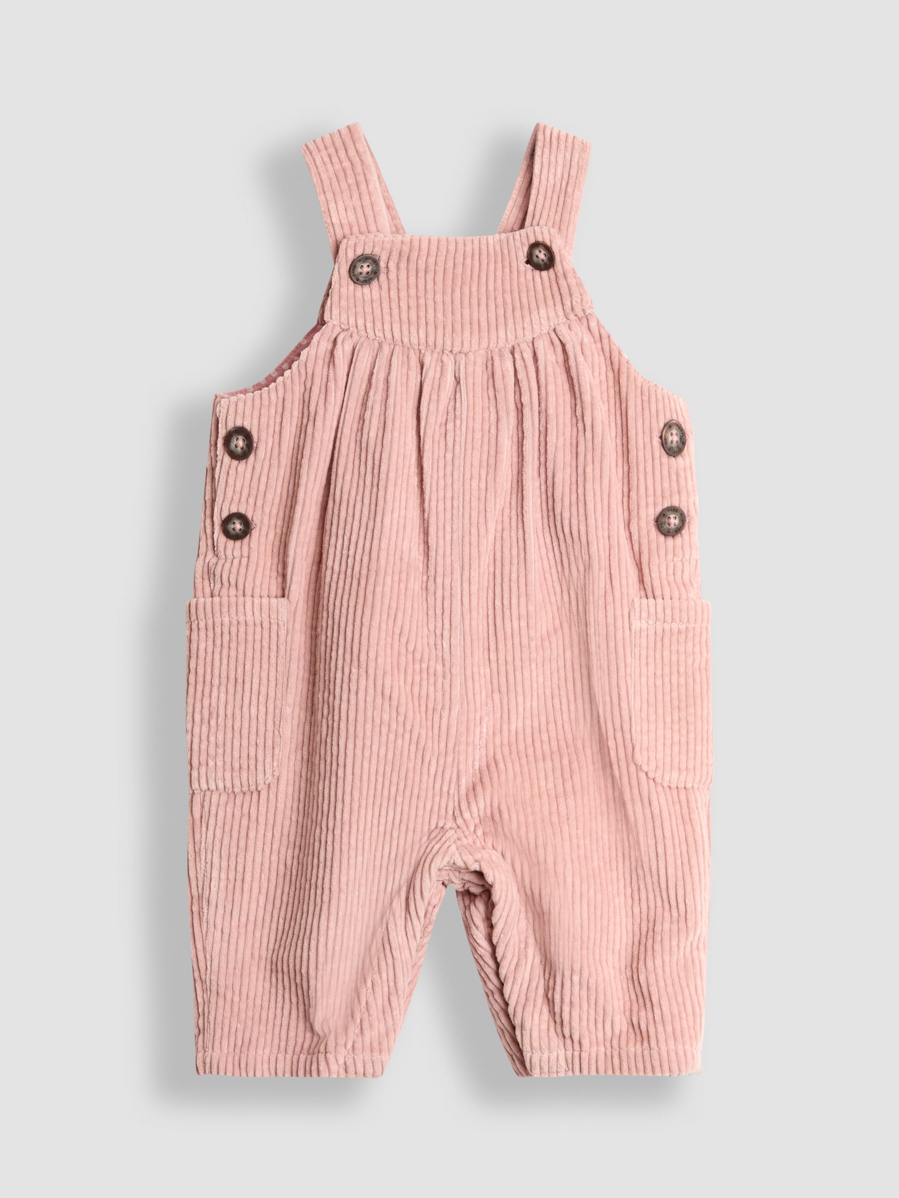 Pink Chunky Cord Dungarees - Image 5 of 7