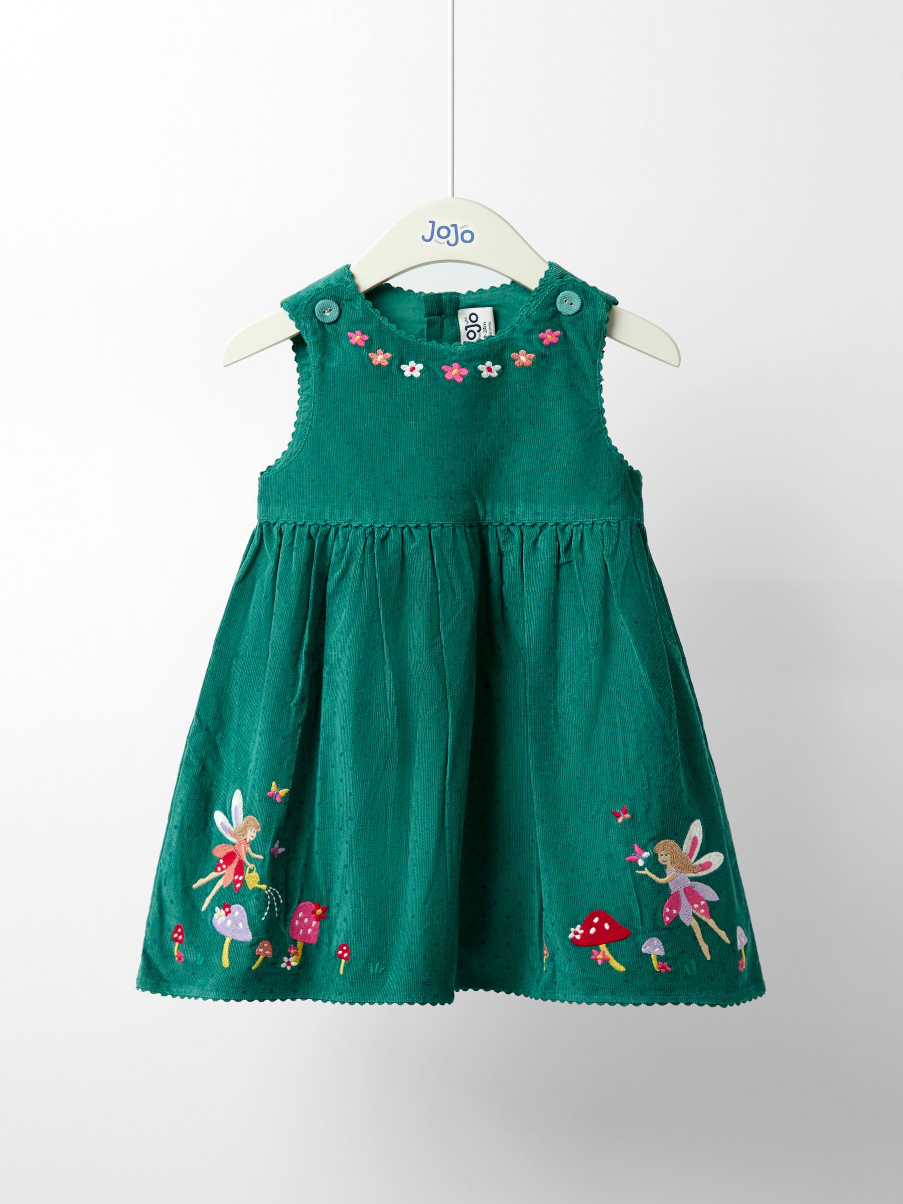 Green Cord Dress - Image 1 of 4