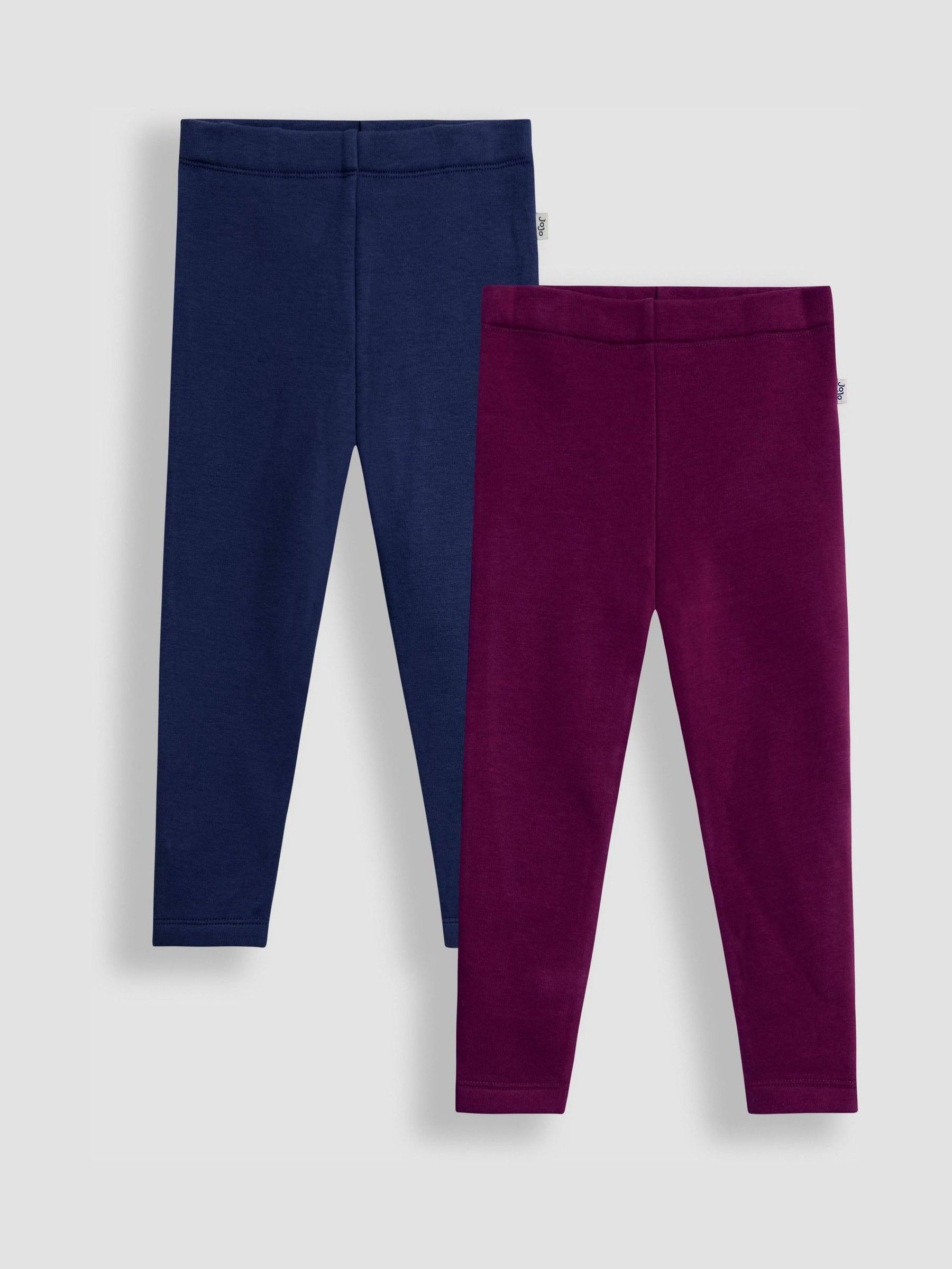 Purple Fleece-Lined Leggings 2 Pack - Image 1 of 7