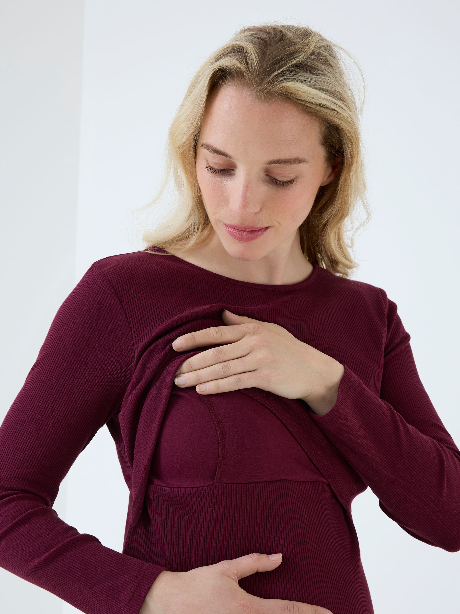 Long Sleeve Maternity Tops