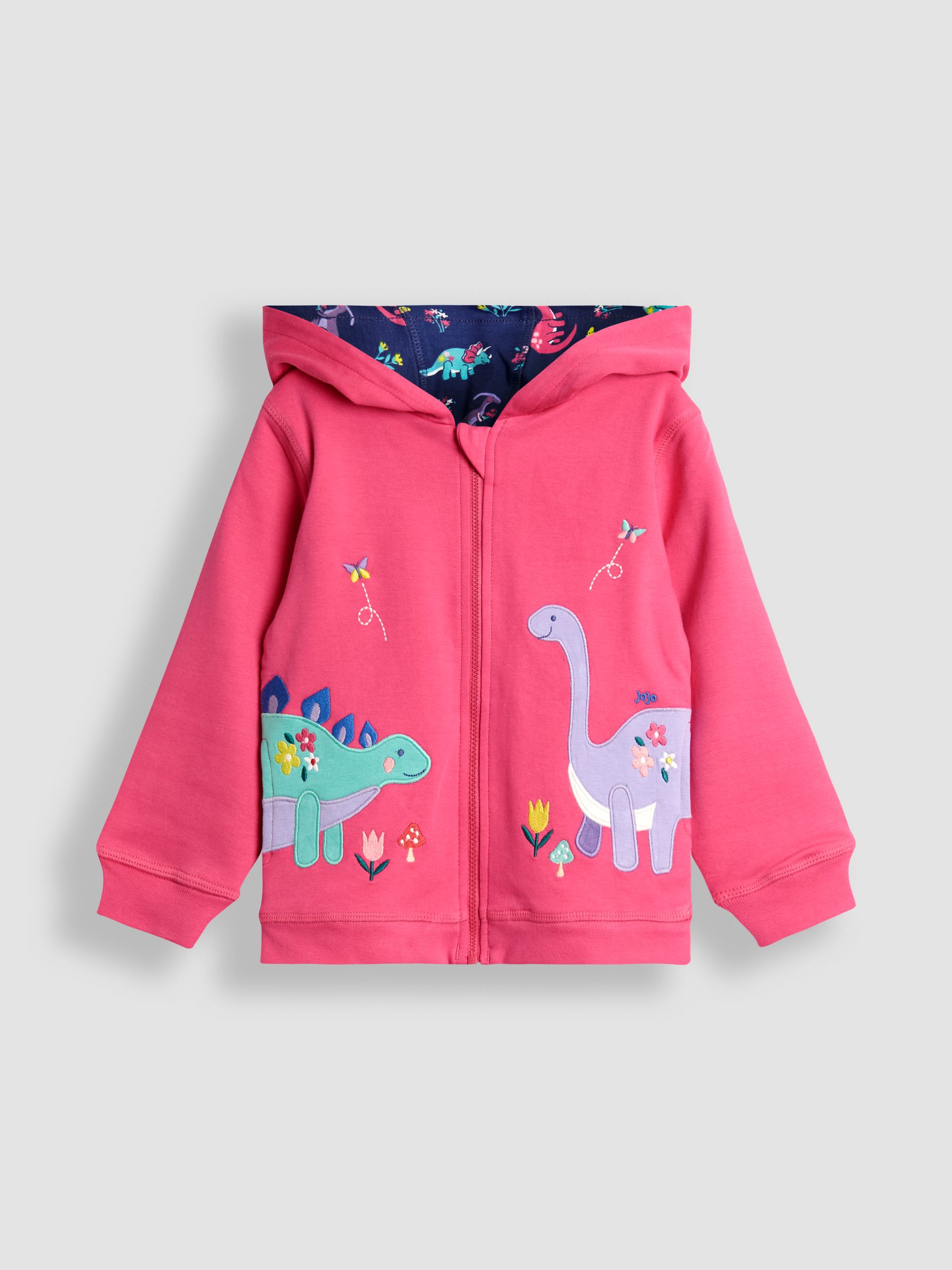 Pink Light Appliqué Reversible Hoodie - Image 2 of 9