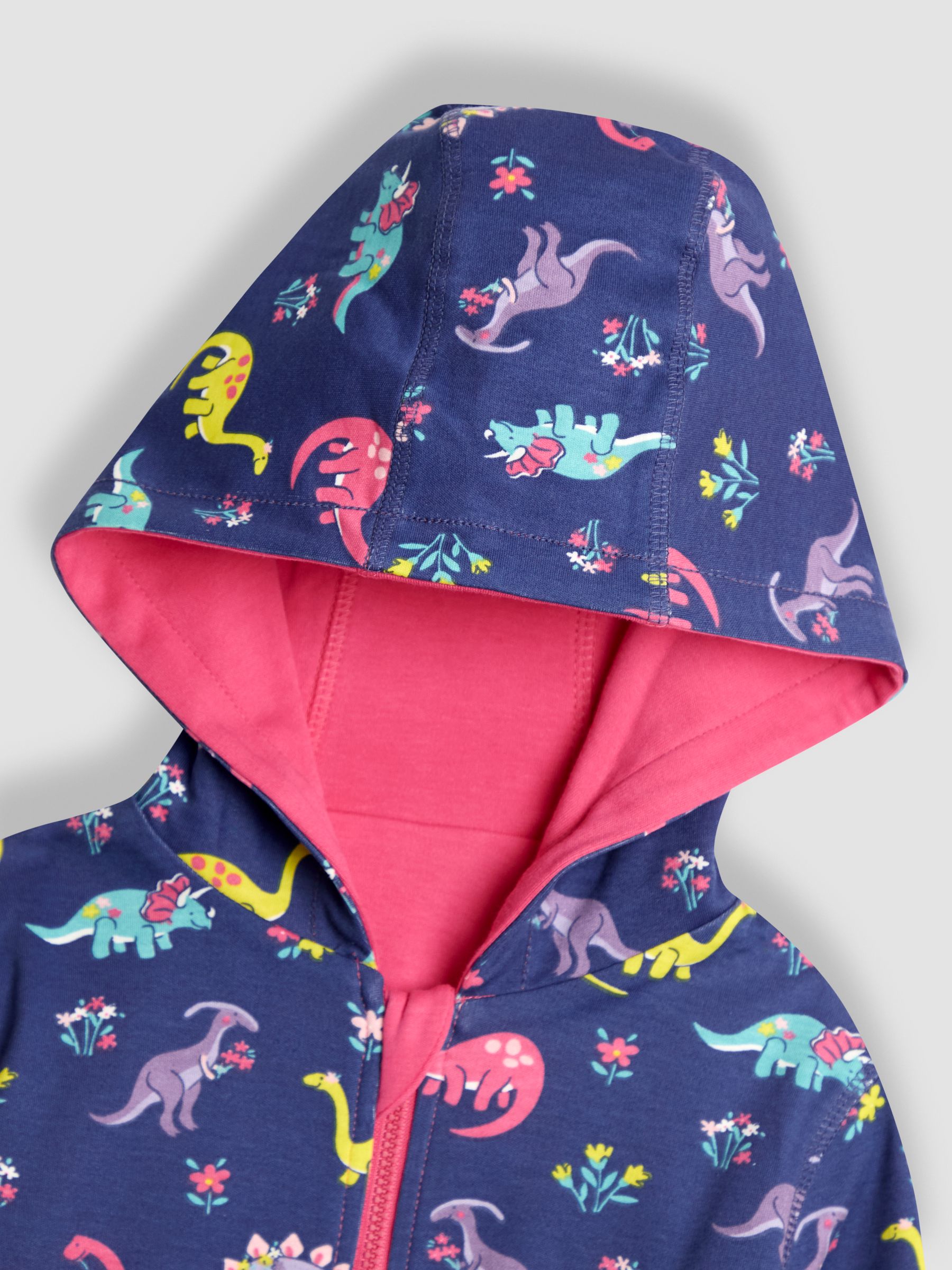 Pink Light Appliqué Reversible Hoodie - Image 7 of 9