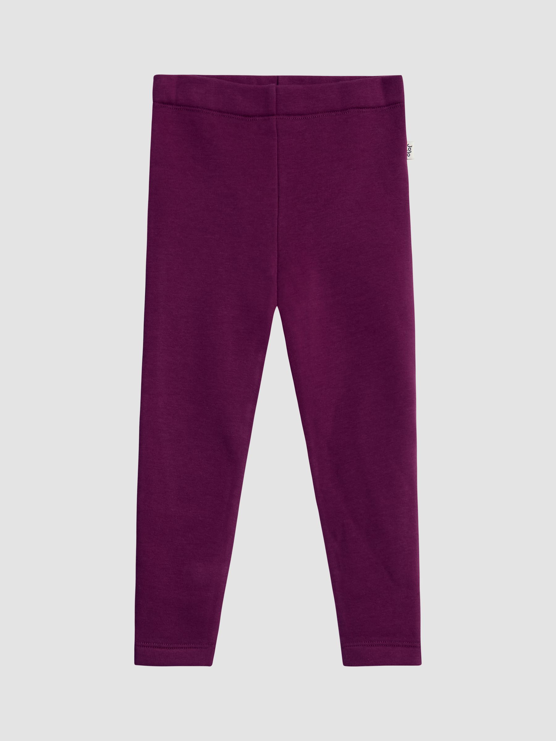 Khaki Green Floral Fleece-Lined Printed Leggings 2 Pack - Image 4 of 7