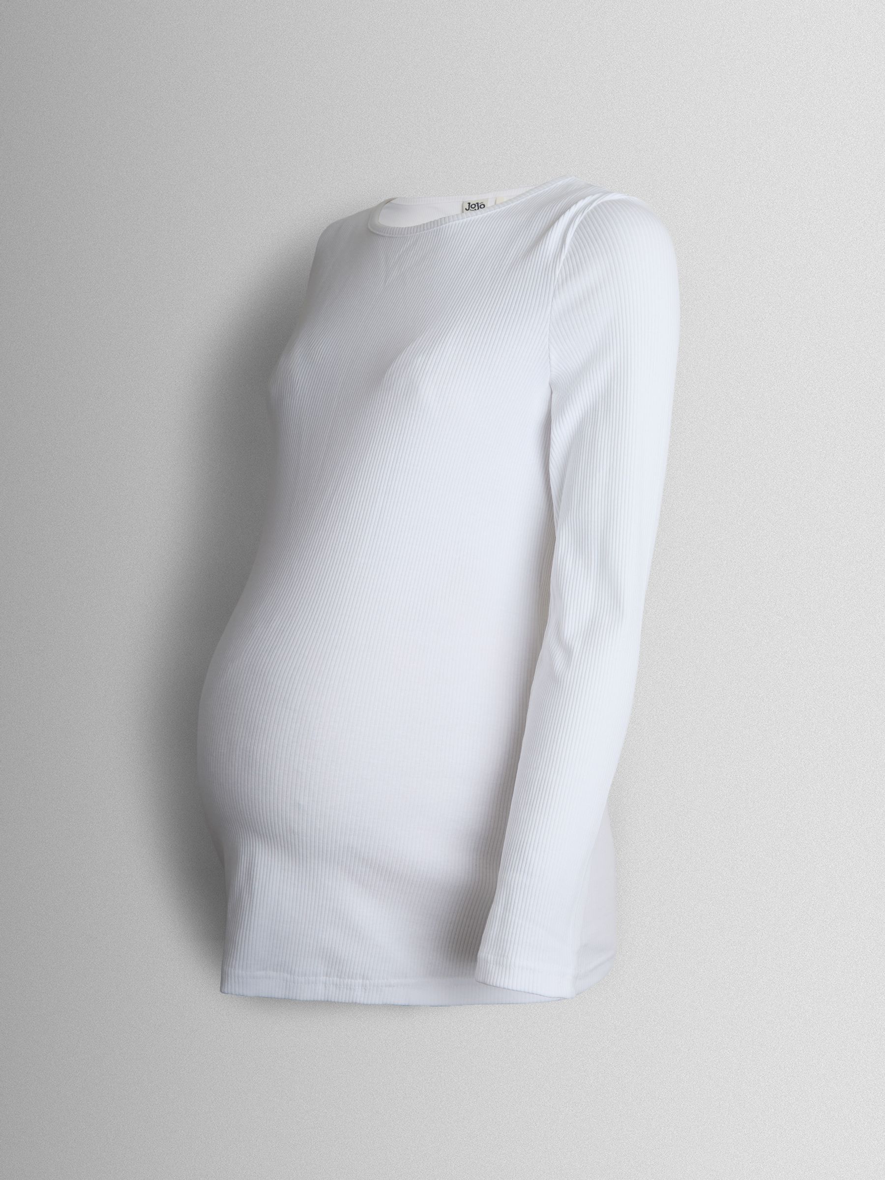 Grey 2-Pack Ribbed Maternity Tops - Image 13 of 13