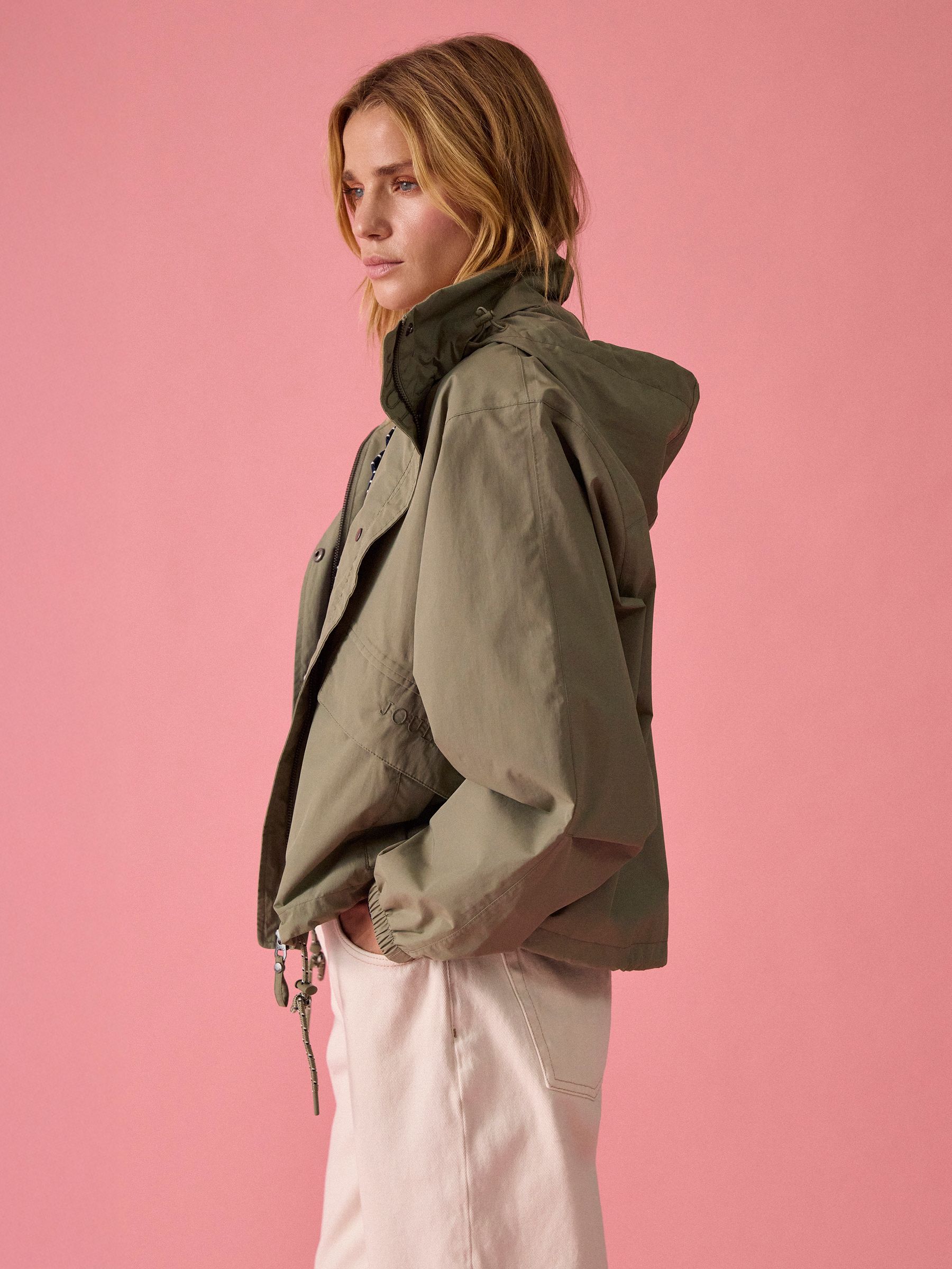 Hove Khaki Green Waterproof Windbreaker Jacket - Image 2 of 16