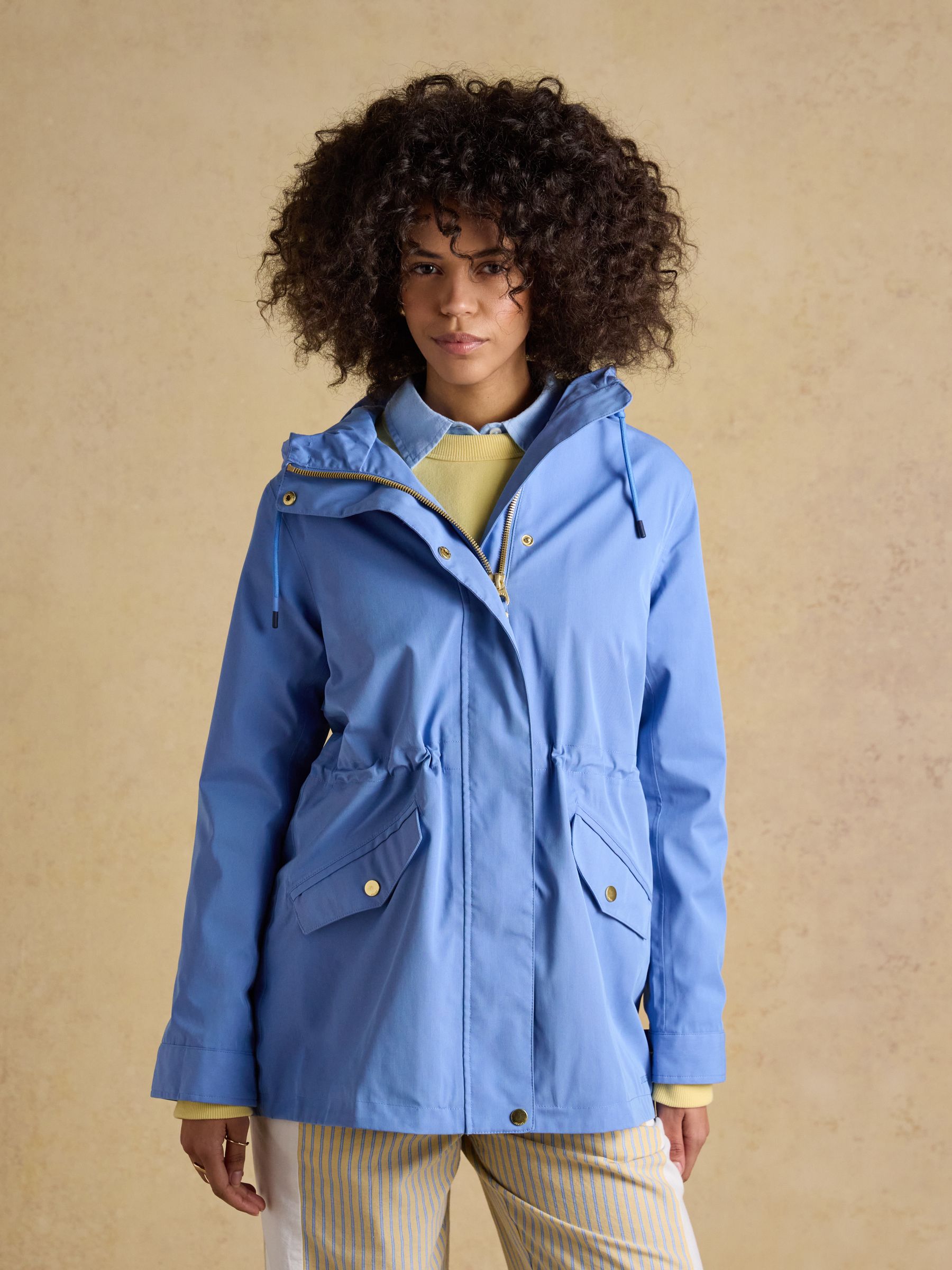 Portwell Blue Hooded Waterproof Raincoat - Image 1 of 9