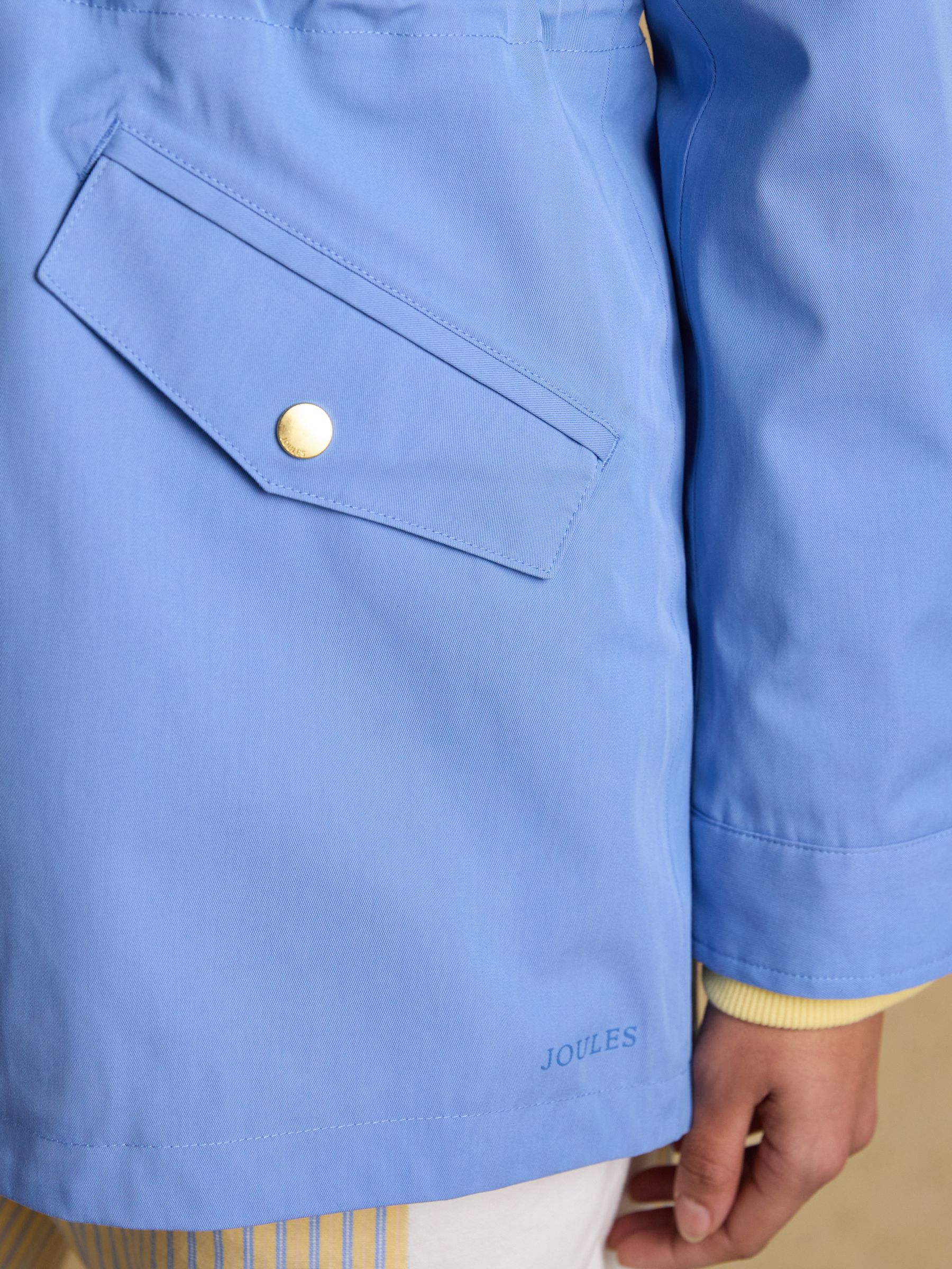 Portwell Blue Hooded Waterproof Raincoat - Image 4 of 9