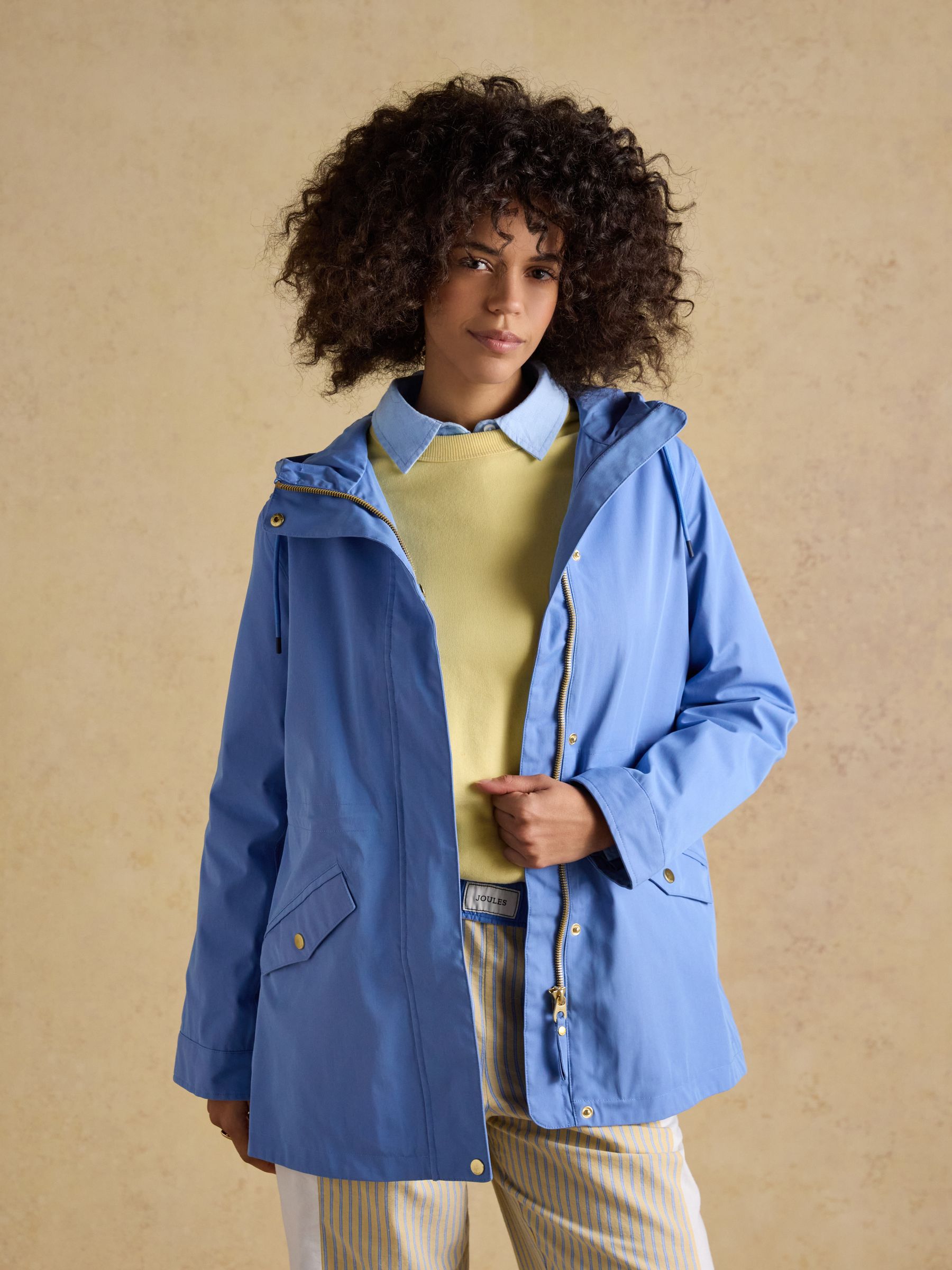 Portwell Blue Hooded Waterproof Raincoat - Image 6 of 9