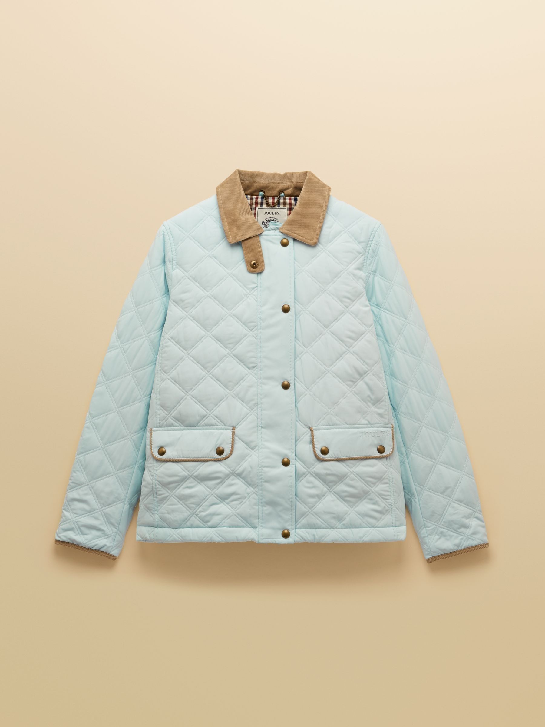 Harrogate Blue Showerproof Diamond Quilted Barn Jacket - Image 14 of 14