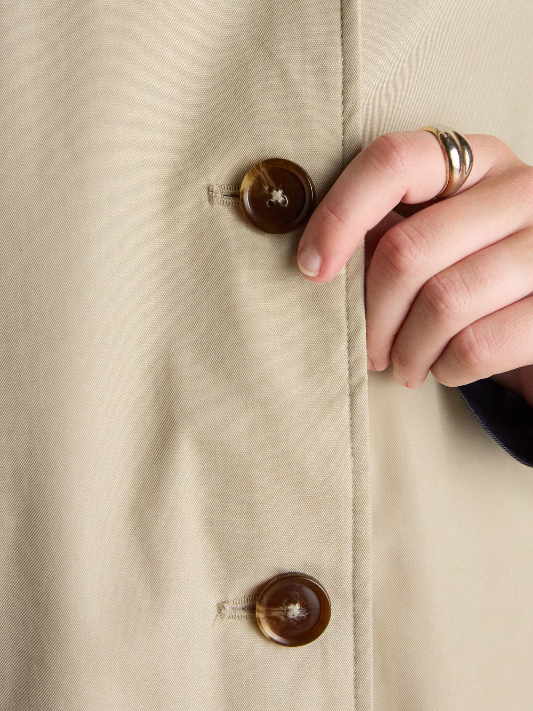 Rainmore Neutral Waterproof button through Raincoat - Image 5 of 12