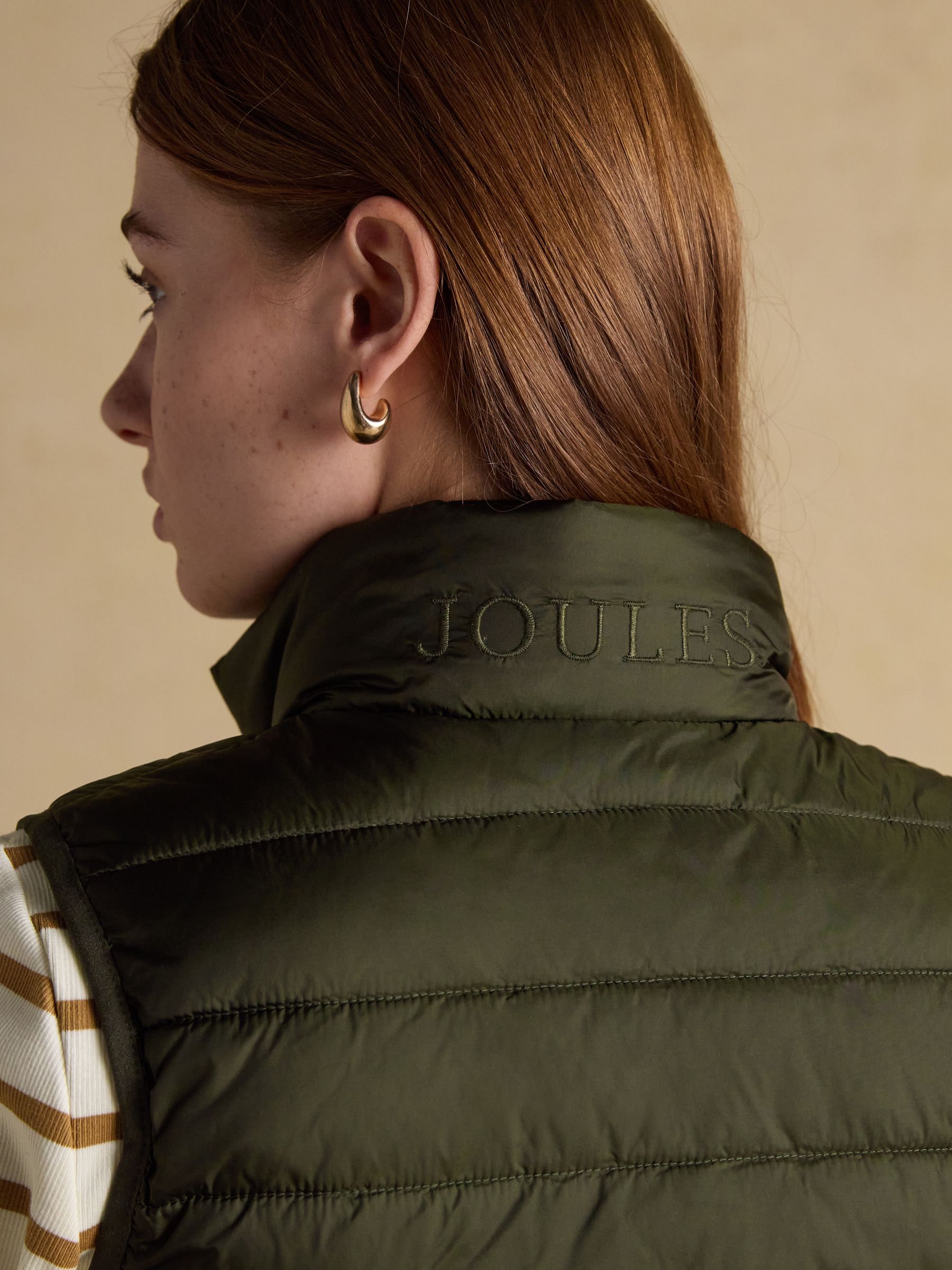 Witley Green Padded Gilet - Image 9 of 10