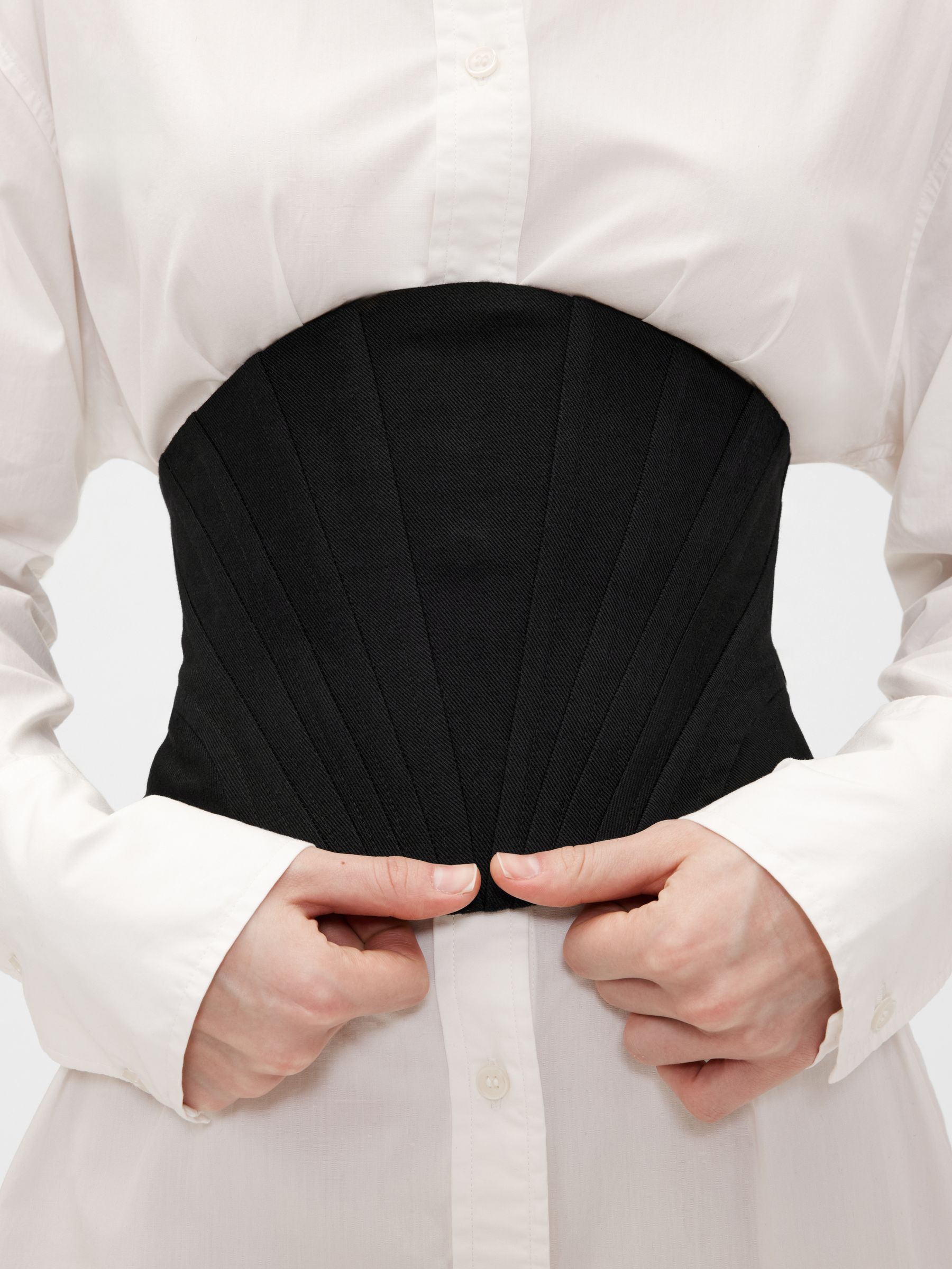Black Corset Belt - Image 5 of 8