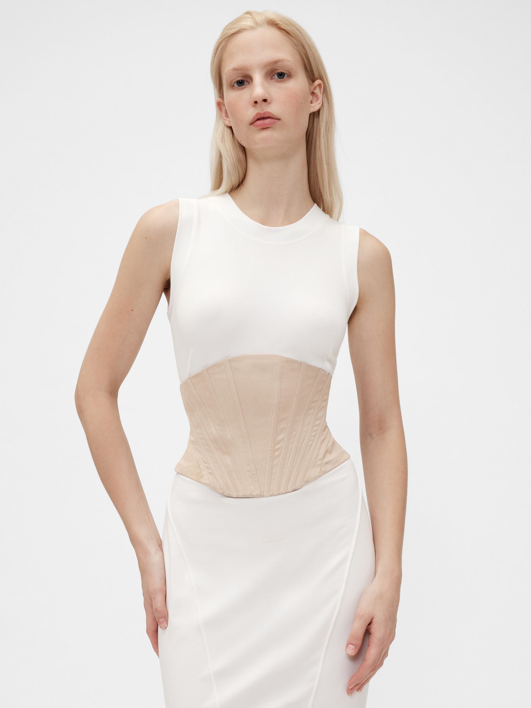 Beige Corset Belt - Image 1 of 5