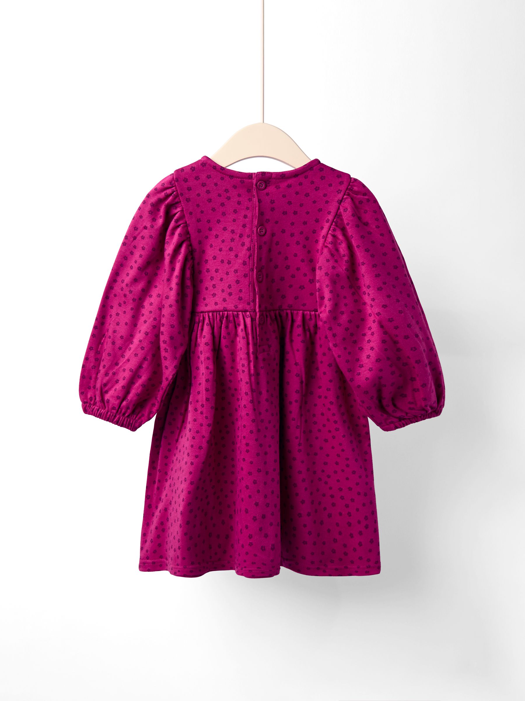 Purple Mouse And Tea Cup Applique Dress - Image 2 of 4