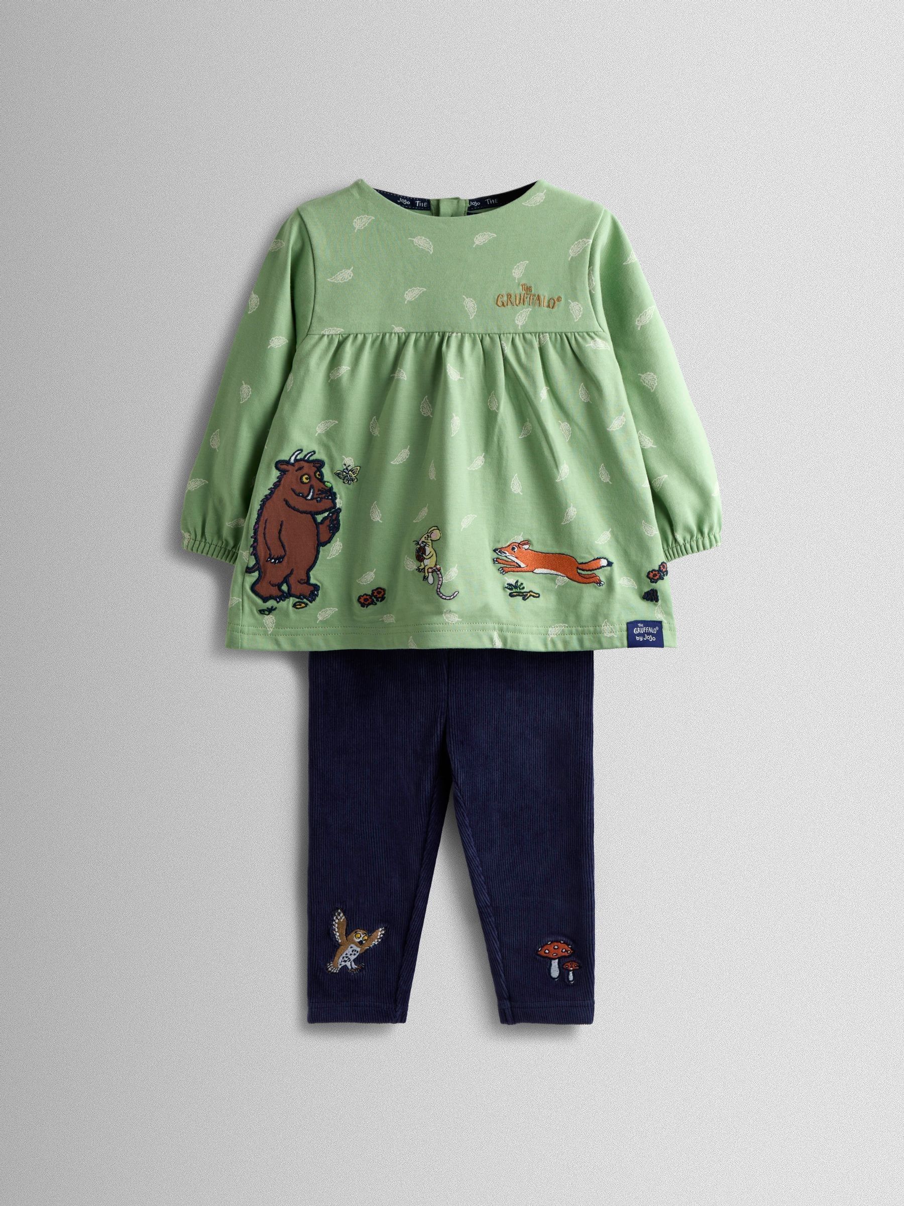 Green The Gruffalo Appliqué Tunic & Leggings - Image 1 of 8 Green The Gruffalo Appliqué Tunic & Leggings - Image 1 of 8