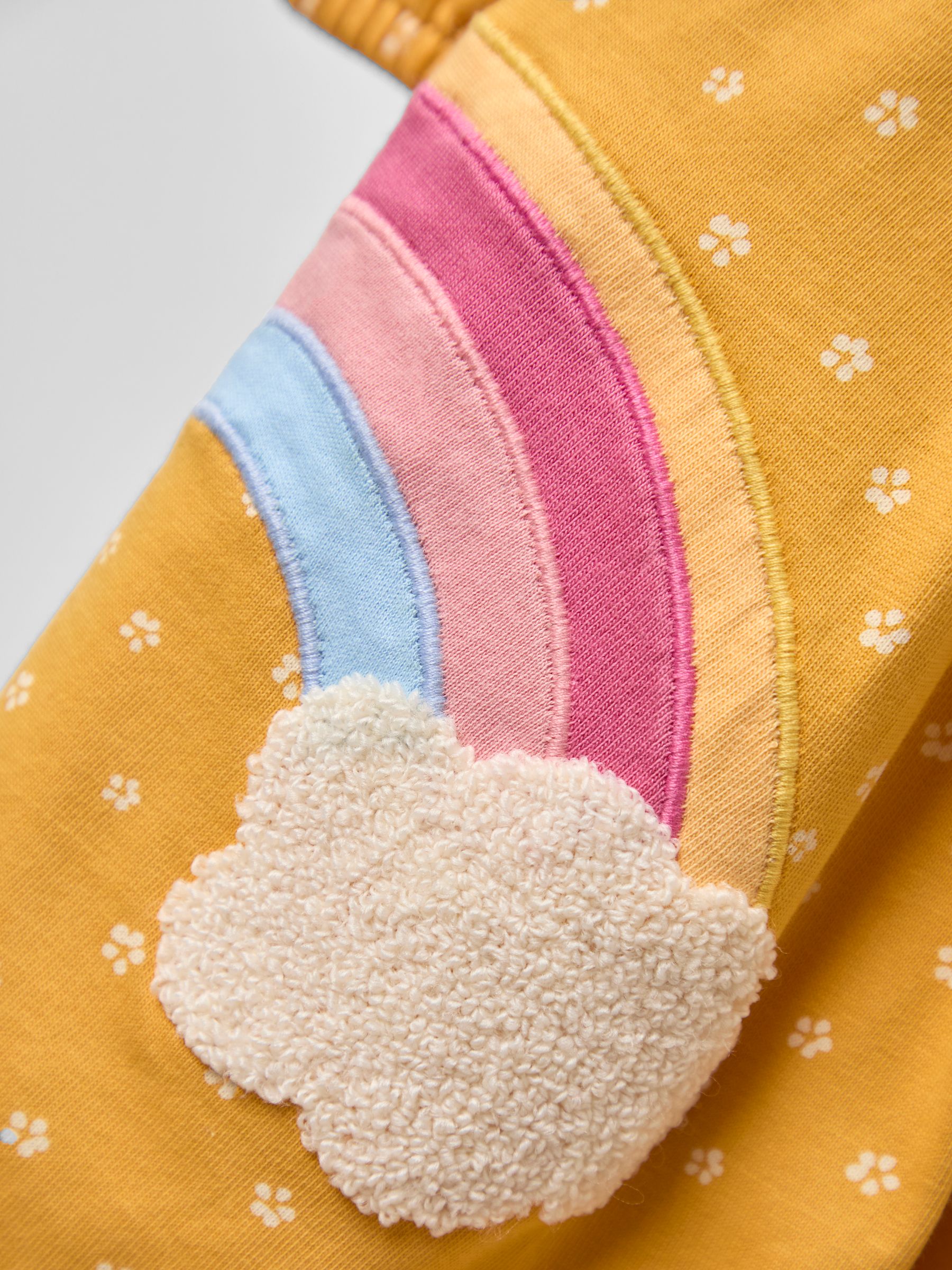 Yellow Pretty Appliqué Frill Dress - Image 5 of 5