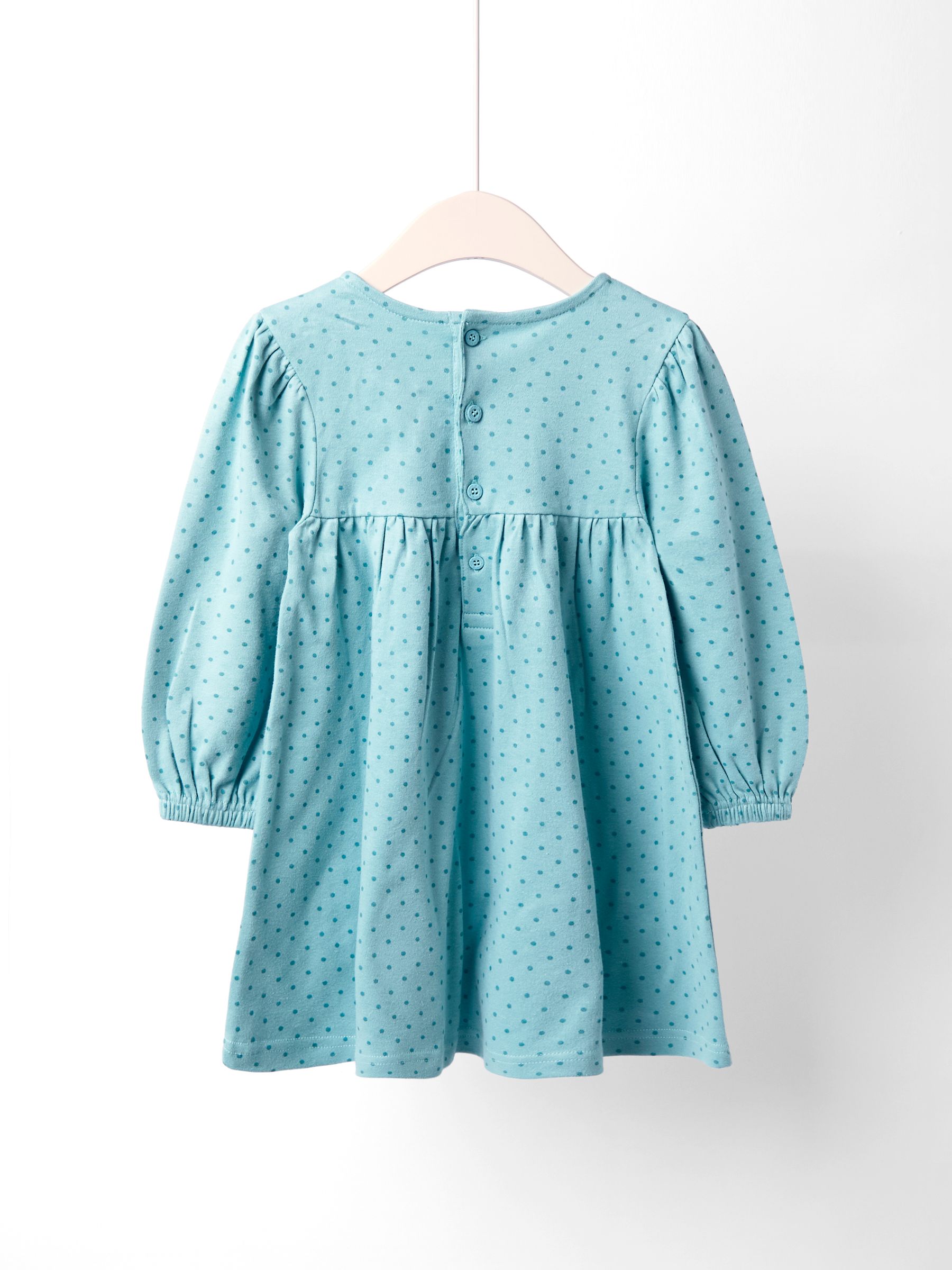 Green Mouse And Tea Cup Applique Dress - Image 2 of 4