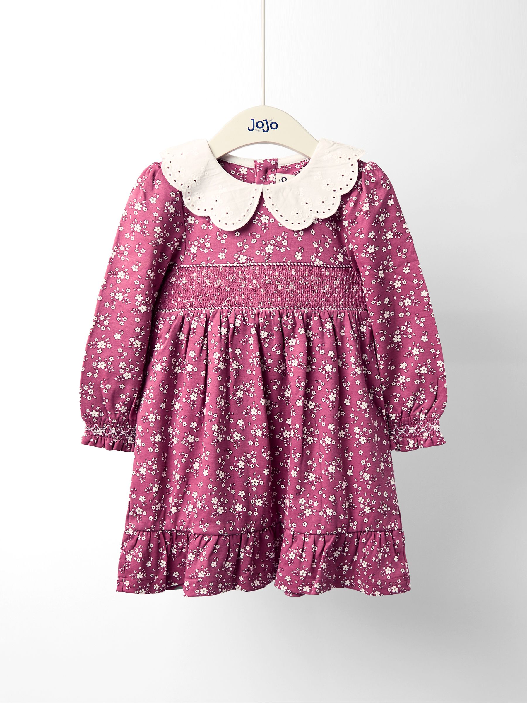 Pink Smocked Dress - Image 1 of 4