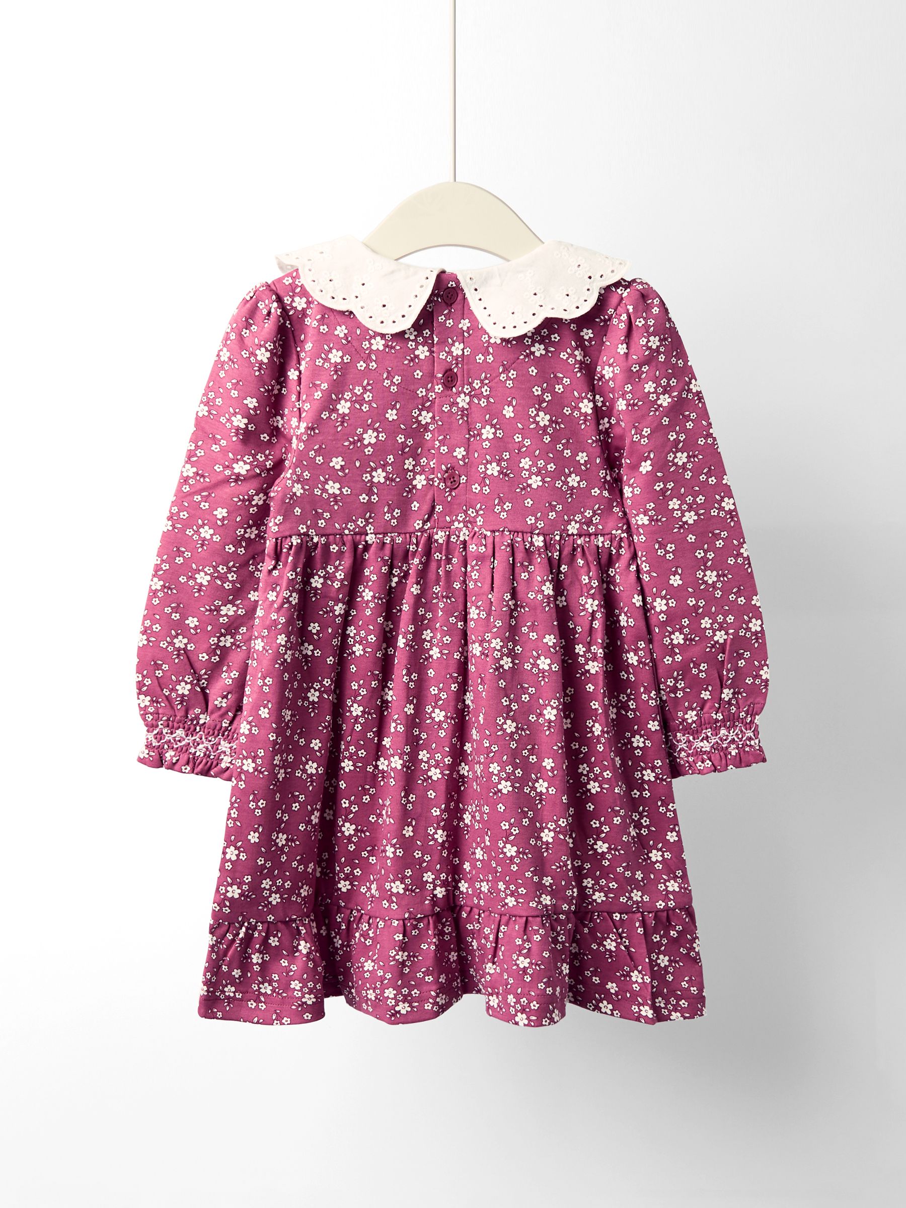 Pink Smocked Dress - Image 2 of 4