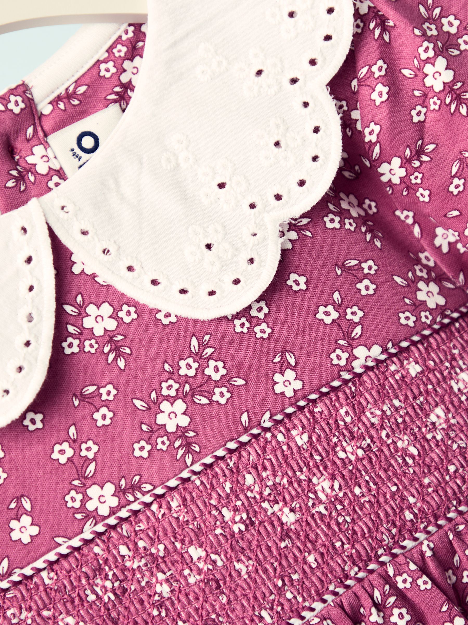 Pink Smocked Dress - Image 3 of 4