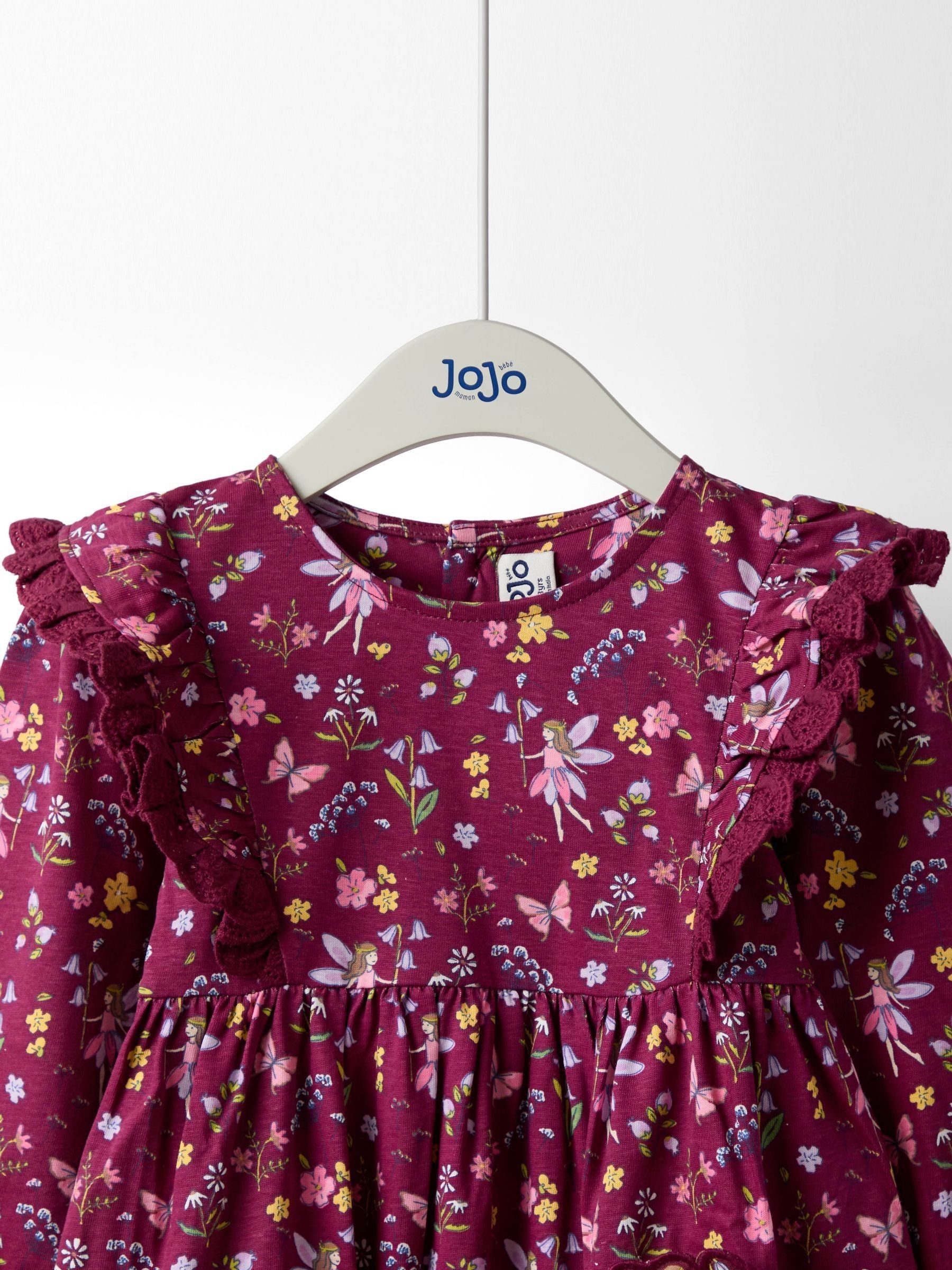 Berry Purple Fairy Pretty Appliqué Dress - Image 2 of 4