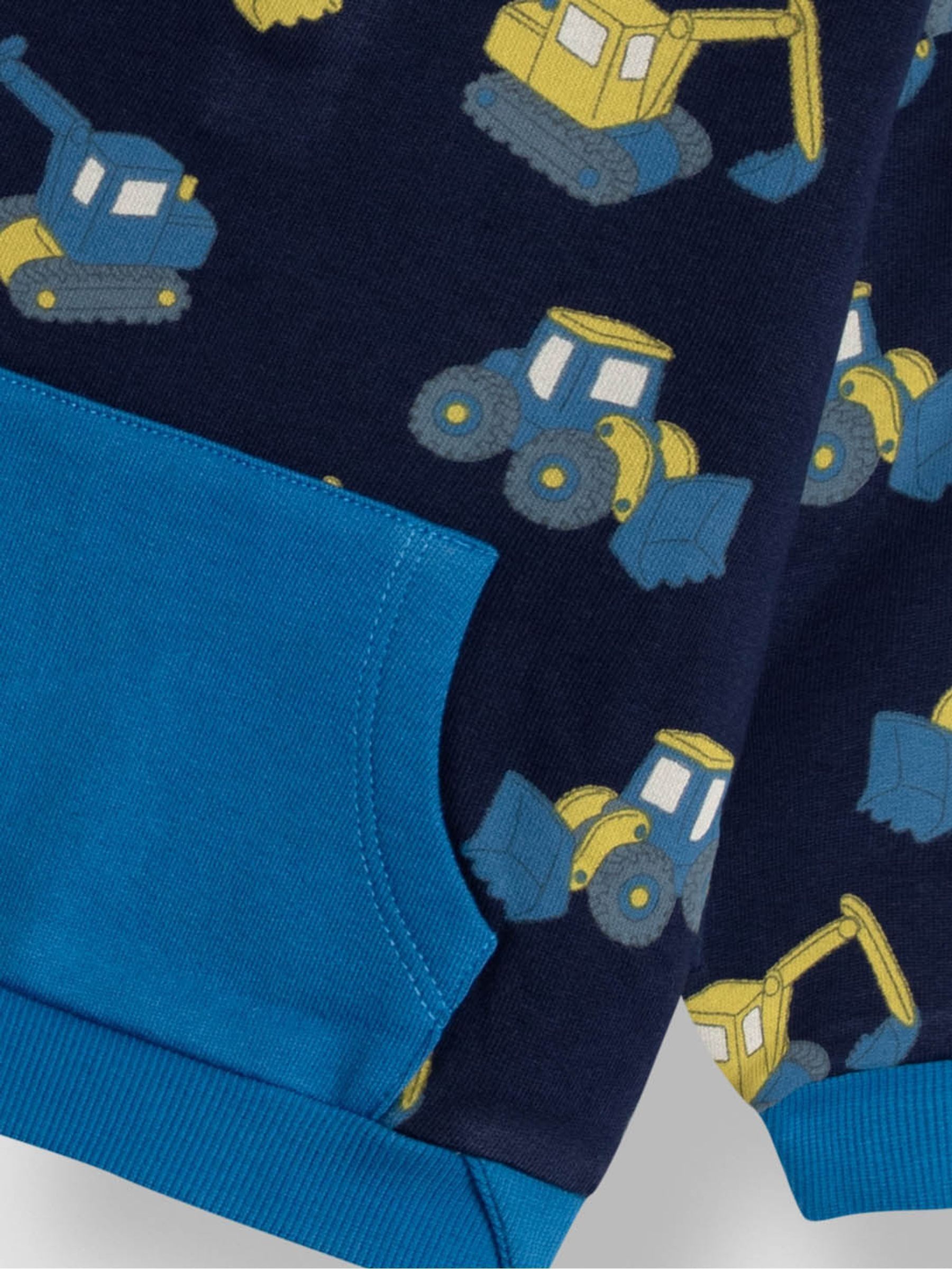 Navy Blue Digger Printed Sweatshirt - Image 3 of 3